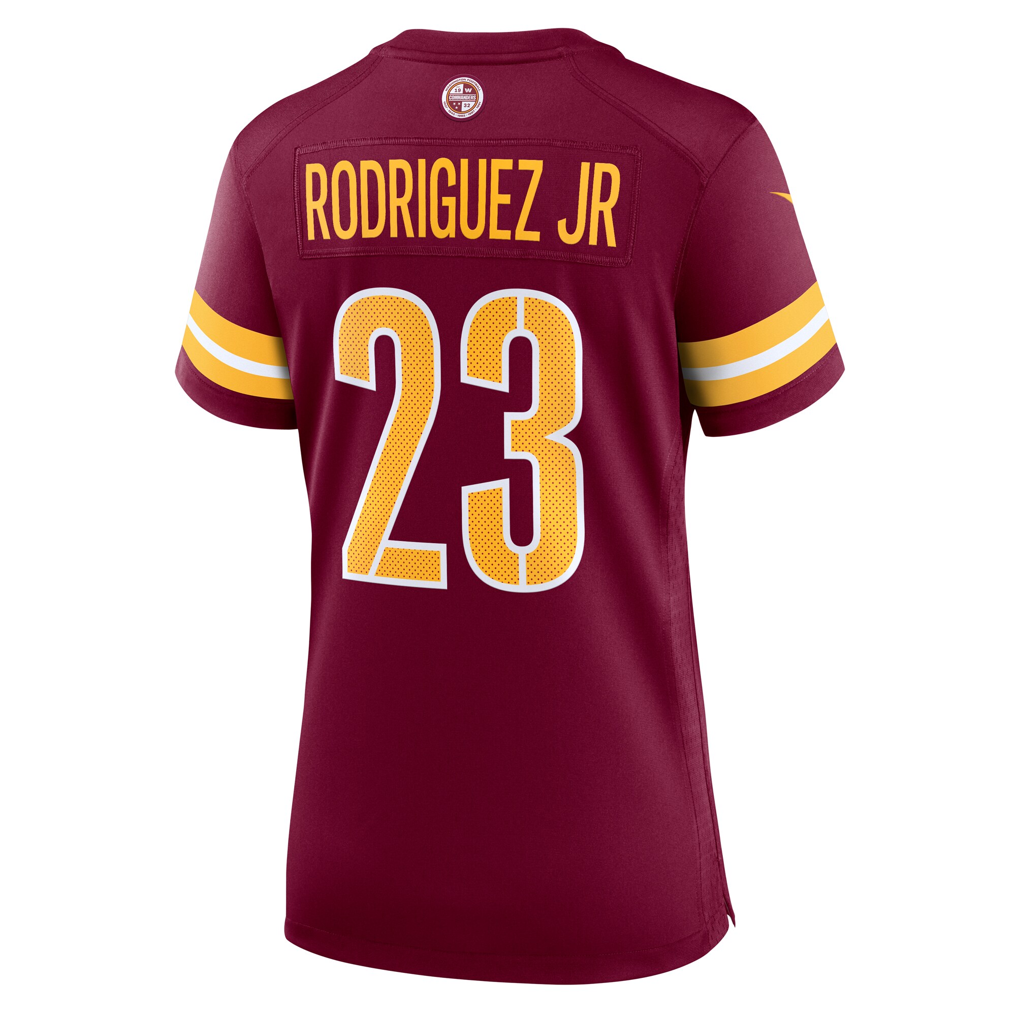 Chris Rodriguez Jr. Washington Commanders  Women's Team Game Jersey - Burgundy