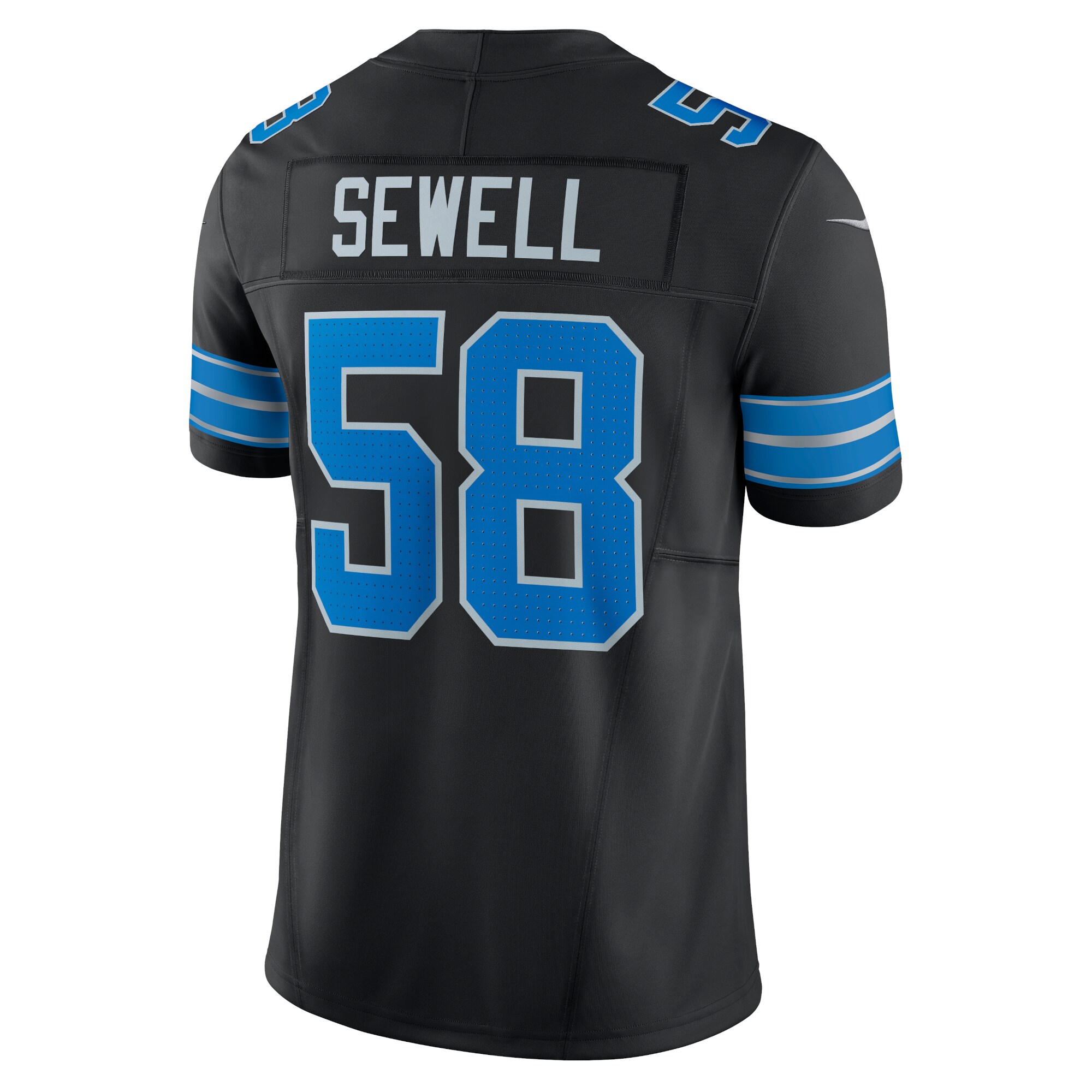 Penei Sewell Detroit Lions Vapor F.U.S.E. Alternate Limited Jersey - Black