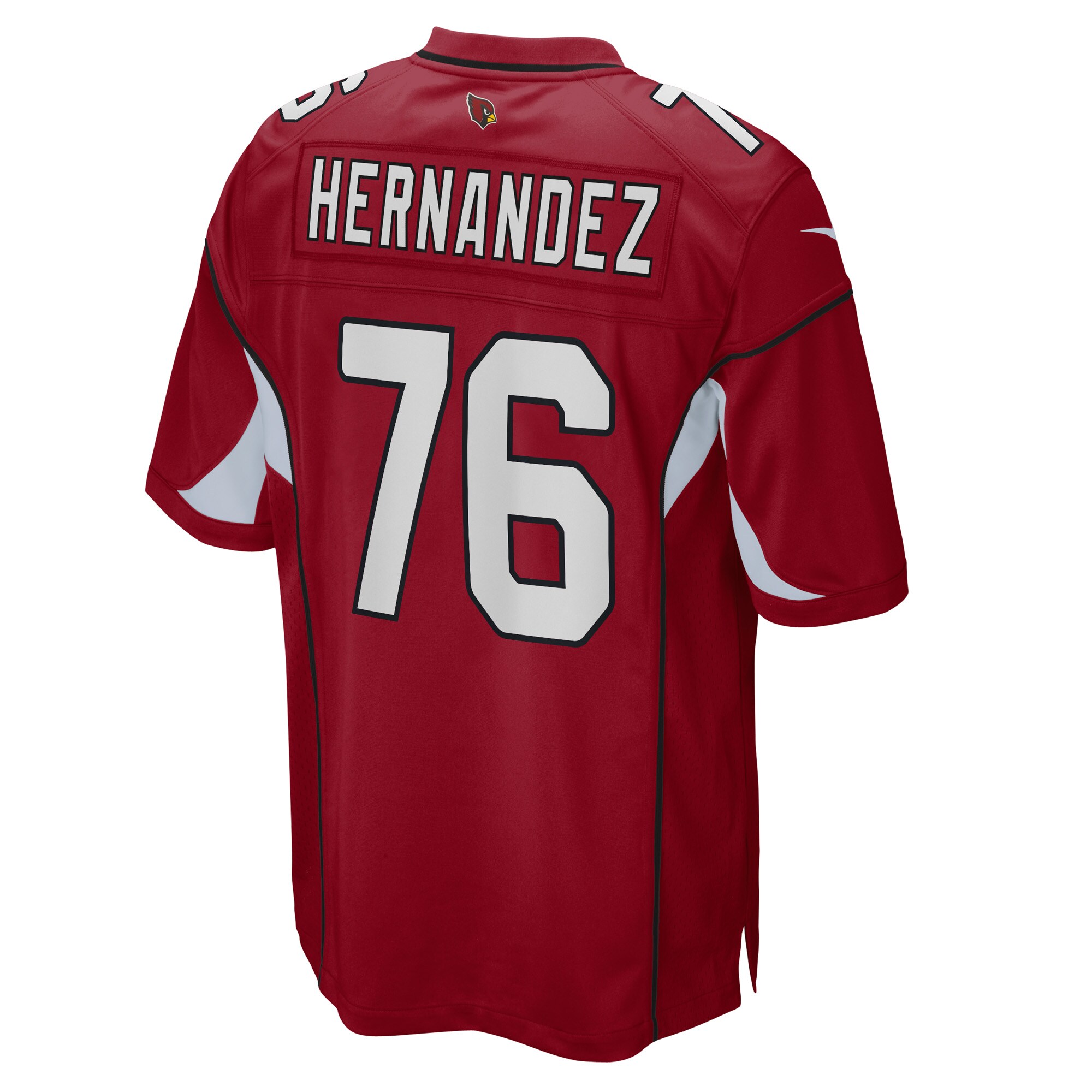Will Hernandez Arizona Cardinals  Game Player Jersey - Cardinal
