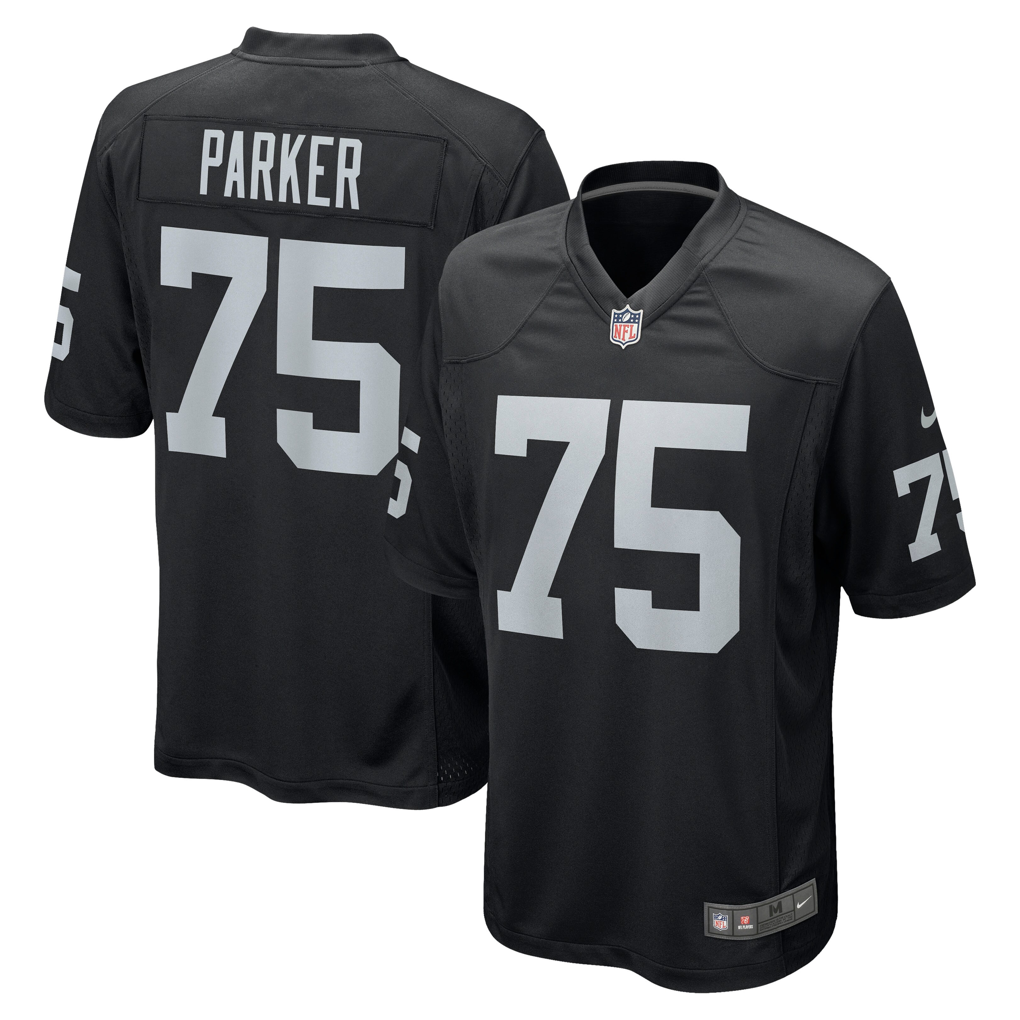Brandon Parker Las Vegas Raiders  Game Jersey - Black