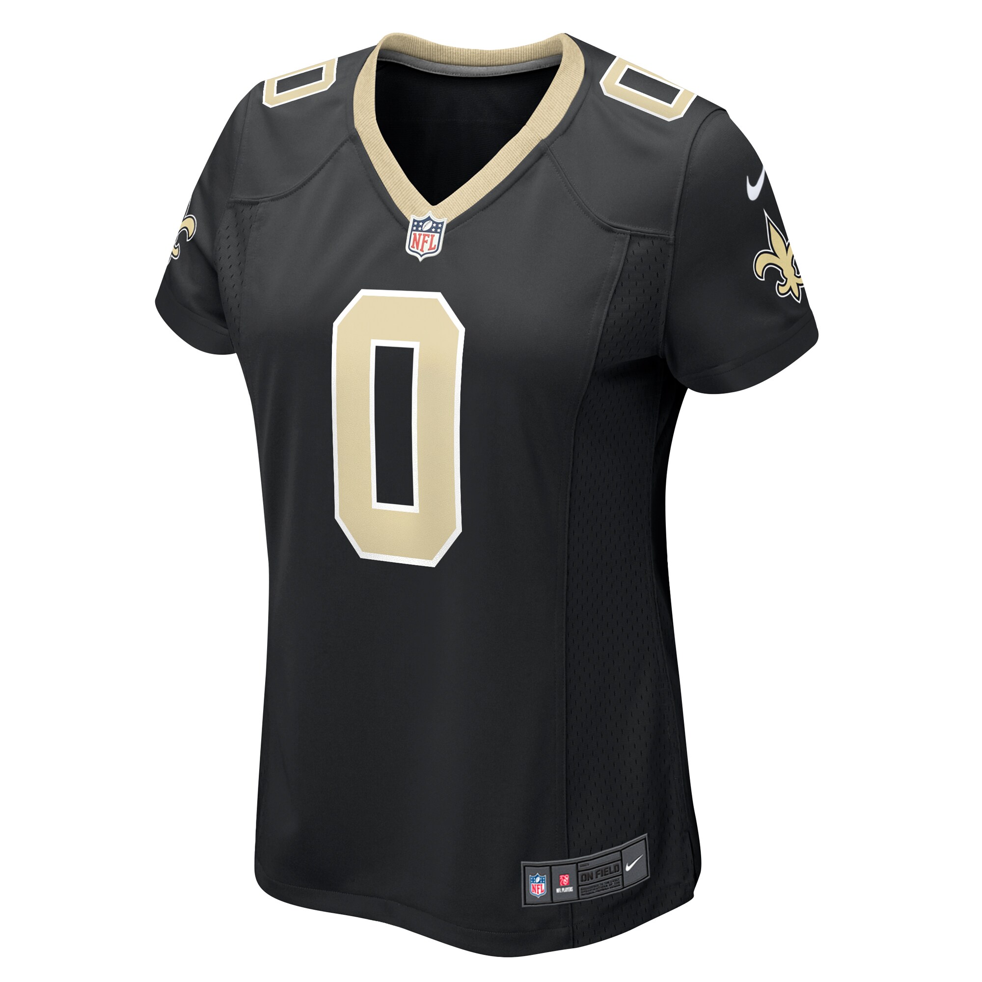 Ugo Amadi New Orleans Saints Women's Team Game Jersey -  Black