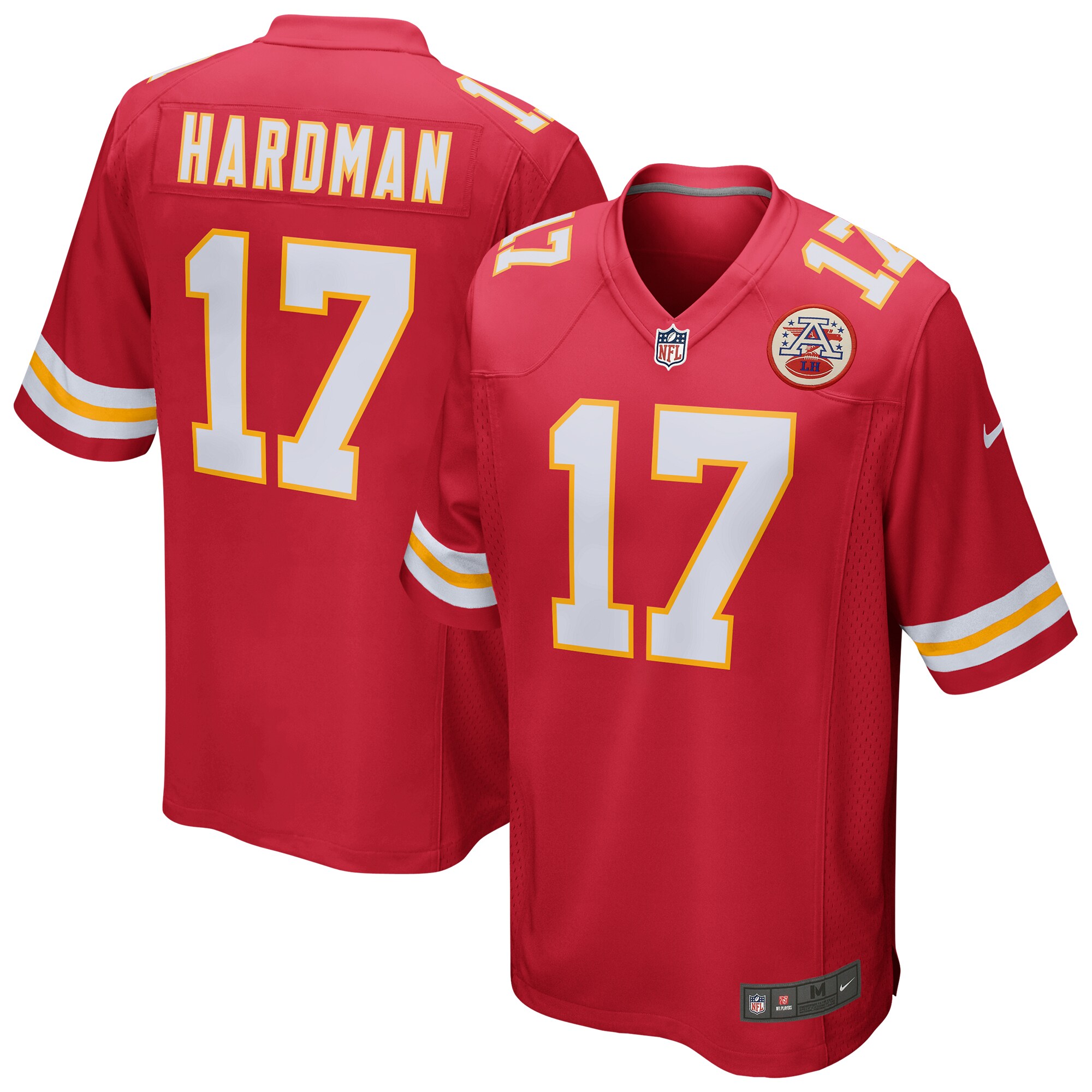Mecole Hardman Kansas City Chiefs  Game Jersey - Red