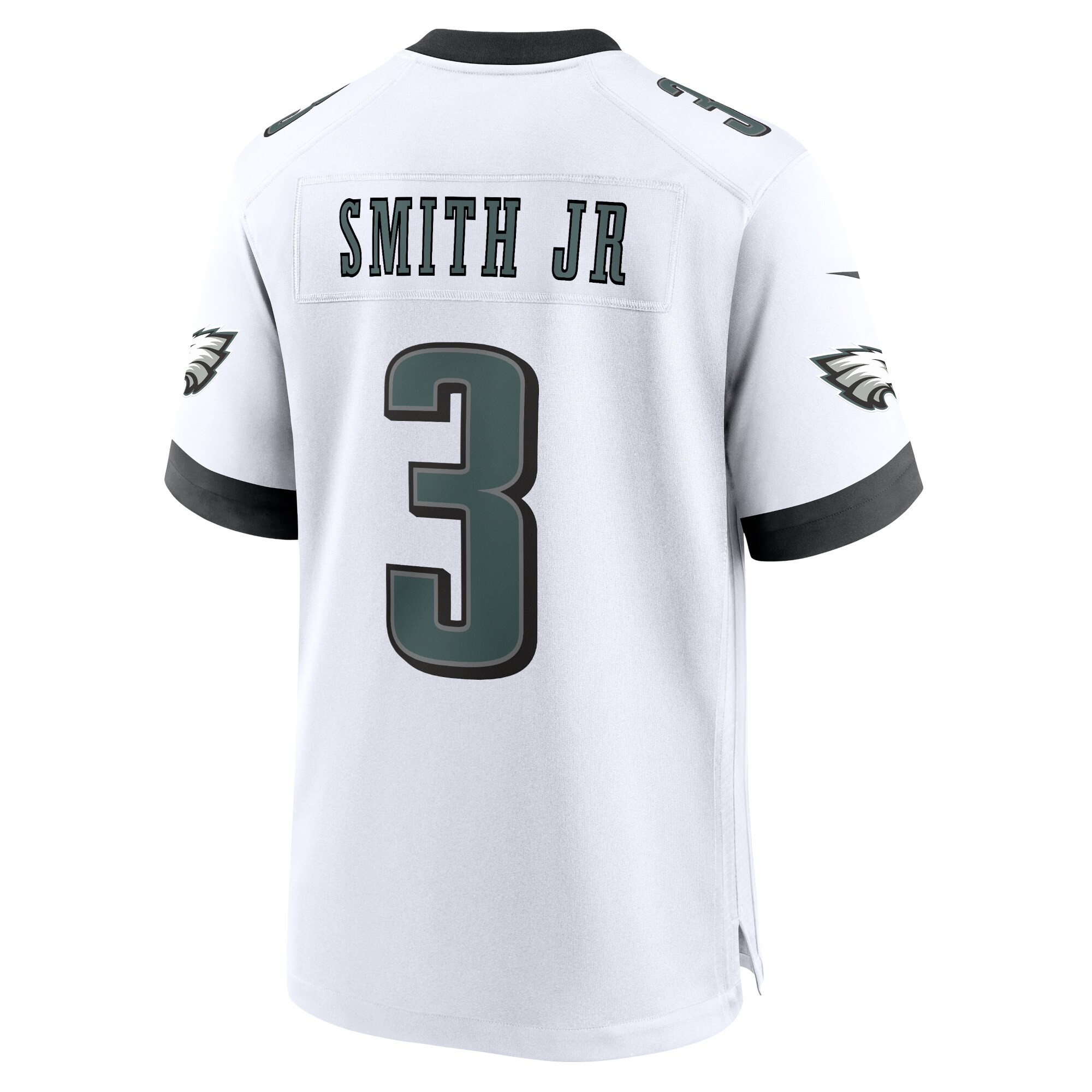 Nolan Smith #3 Philadelphia Eagles White Game Jersey - White