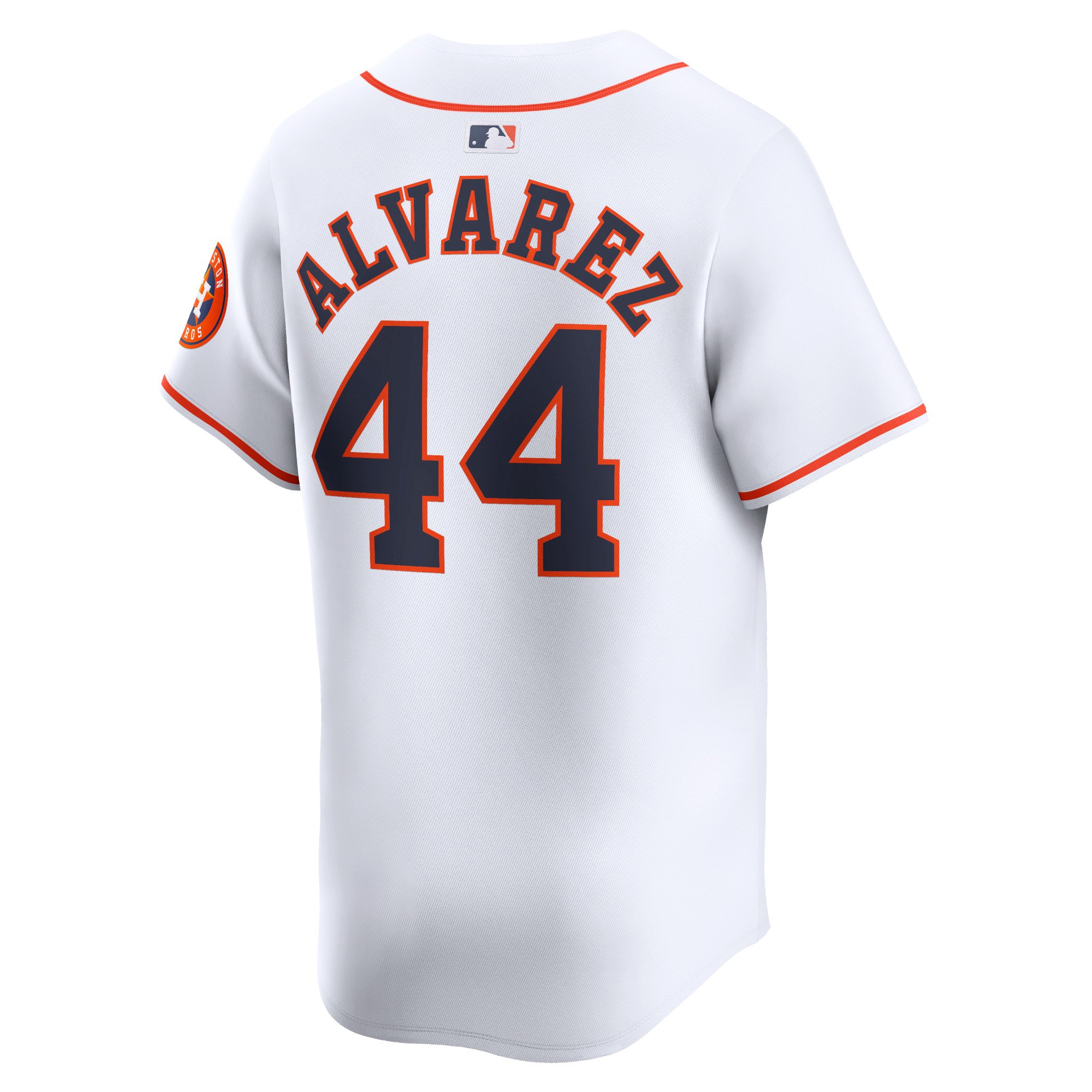 Men's Houston Astros Yordan Alvarez  White Home Limited Player Jersey