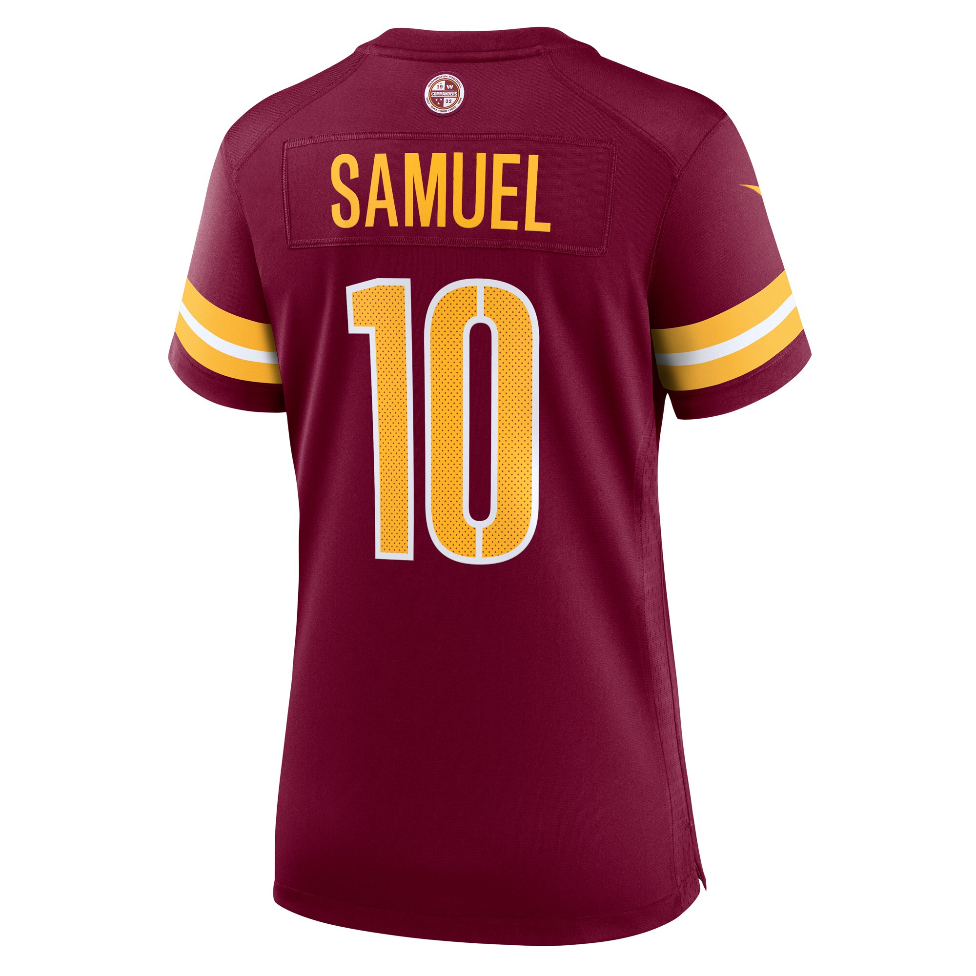 Curtis Samuel Washington Commanders  Women's Player Game Jersey - Burgundy
