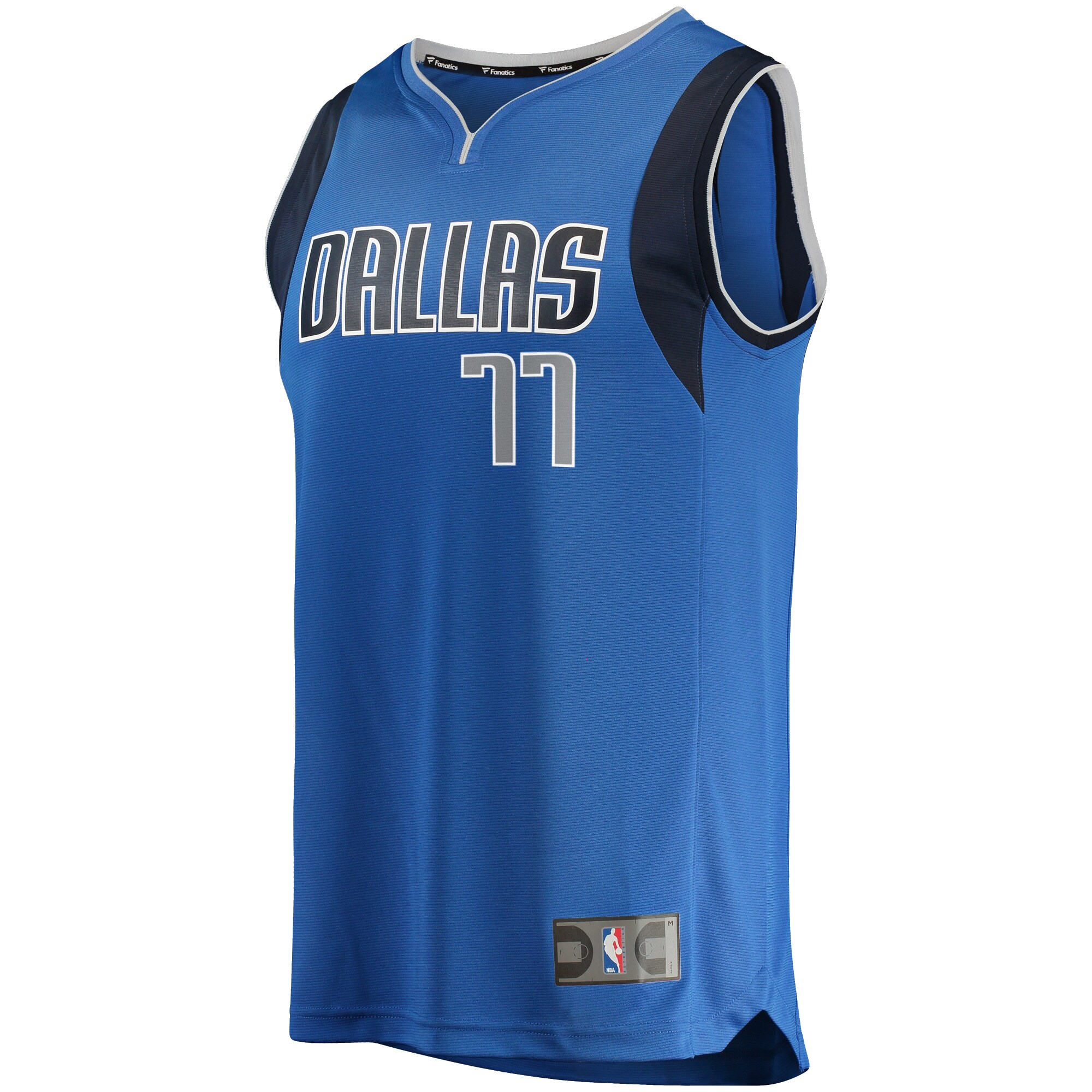 Luka Doncic Dallas Mavericks  Big & Tall Fast Break Player Jersey - Blue - Icon Edition