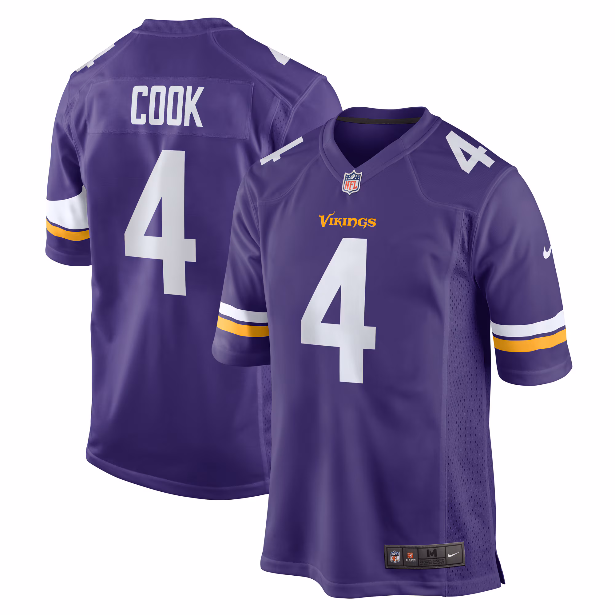 Dalvin Cook Minnesota Vikings Game Jersey - White