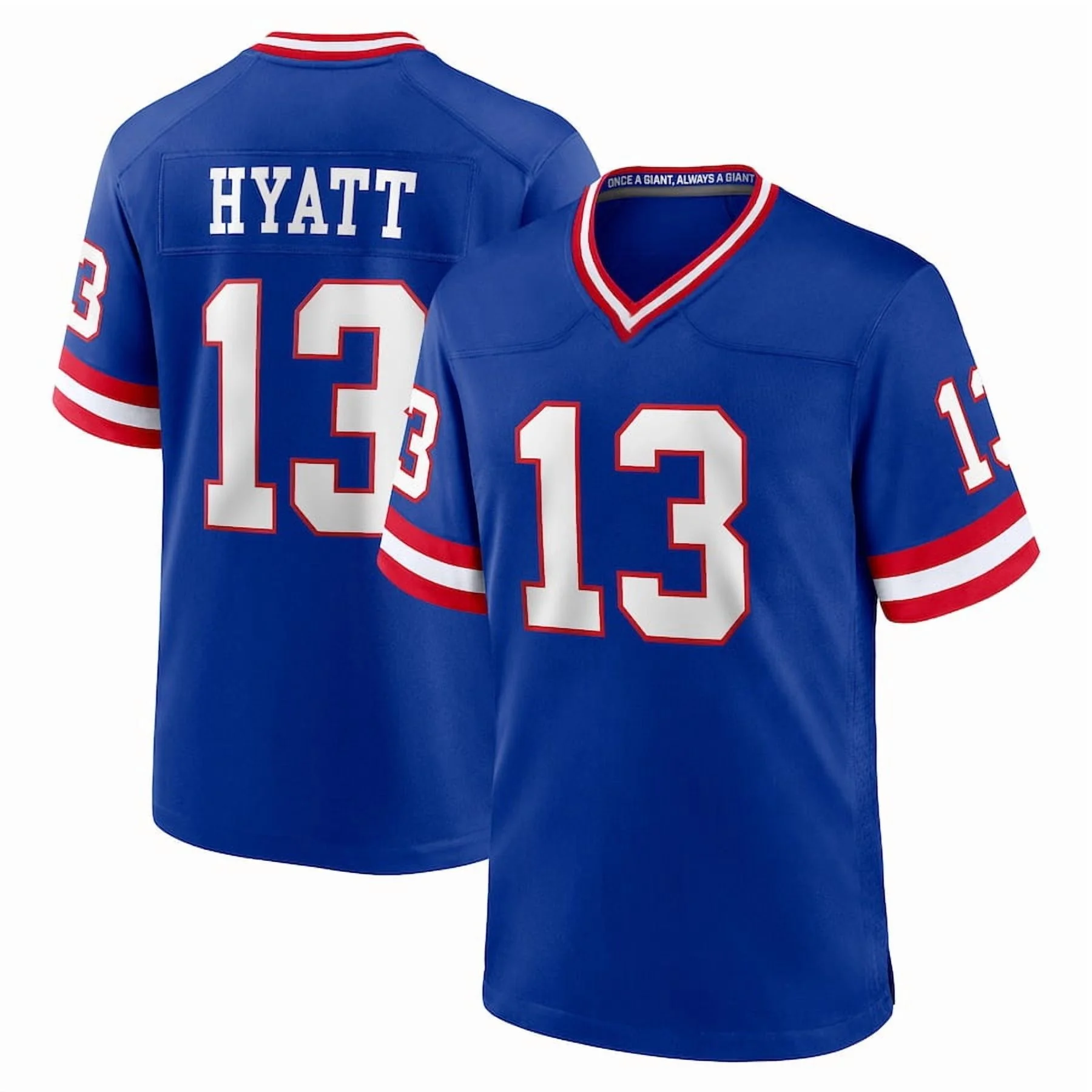 Men's New York Giants #13 Jalin Hyatt Royal Alternate 2025 Game Jersey
