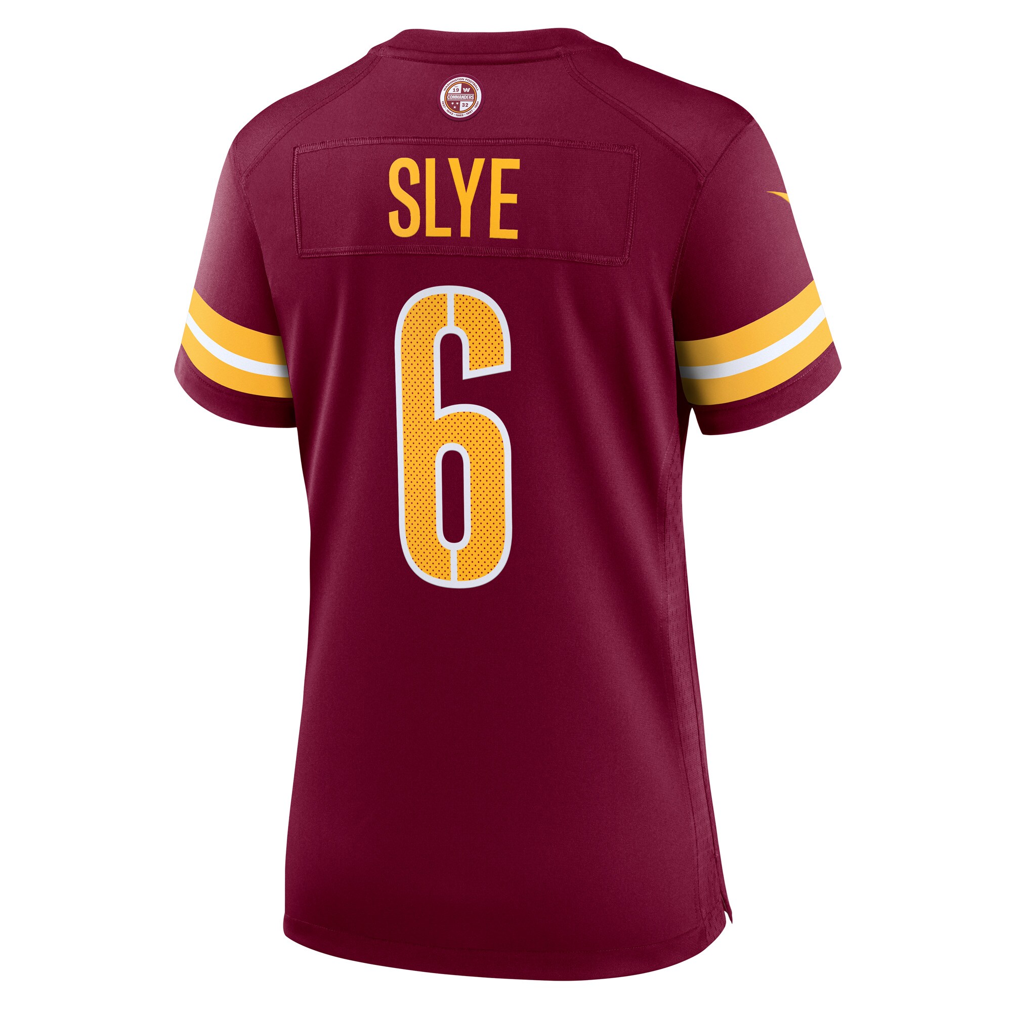 Joey Slye Washington Commanders  Women's Game Player Jersey - Burgundy