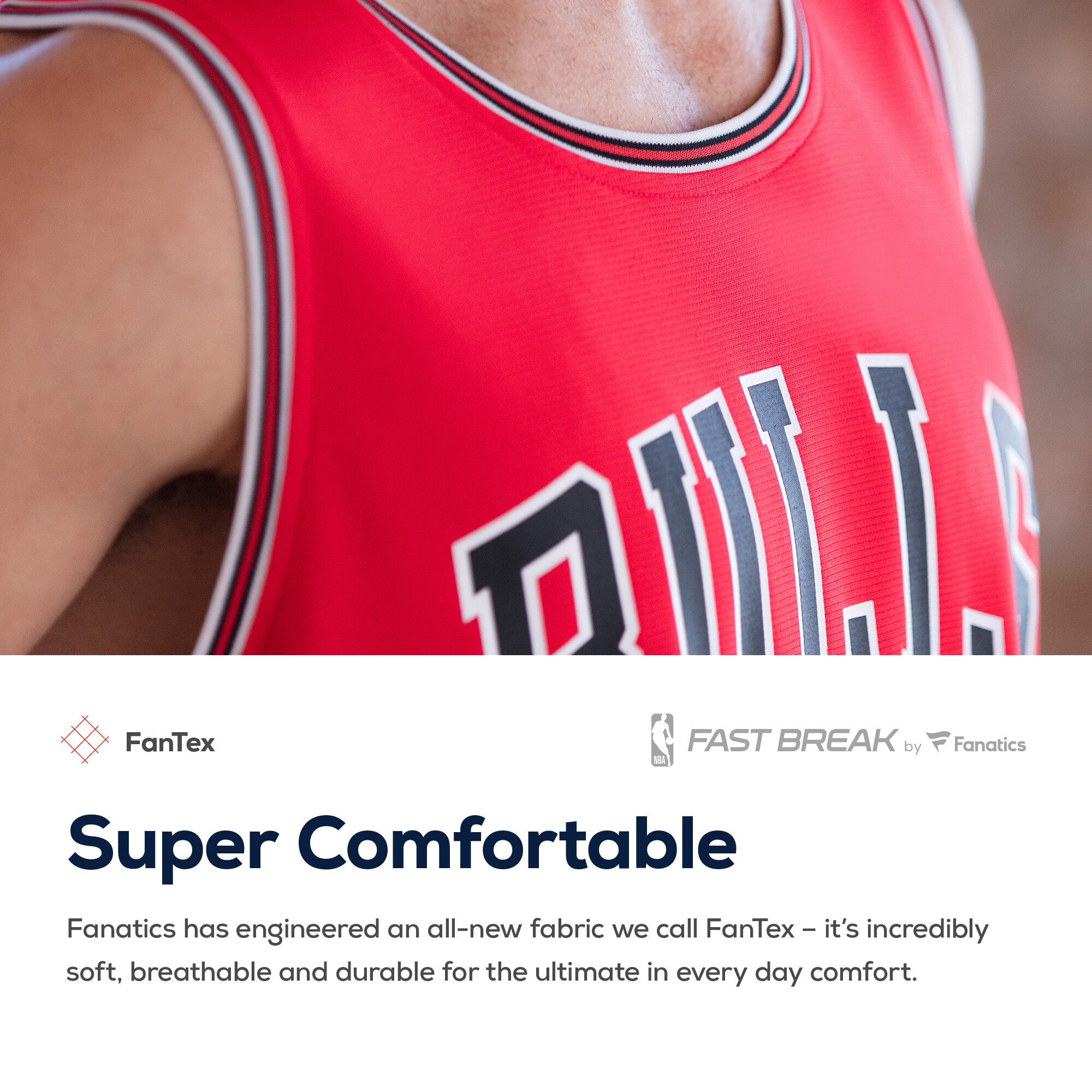 Zach LaVine Chicago Bulls  Fast Break Replica Jersey Red - Icon Edition