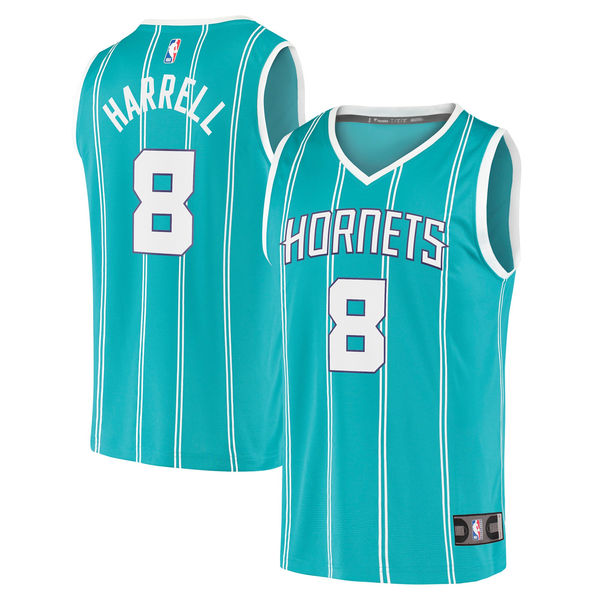 Montrezl Harrell Charlotte Hornets  Youth 2021/22 Fast Break Replica Jersey - Icon Edition - Teal