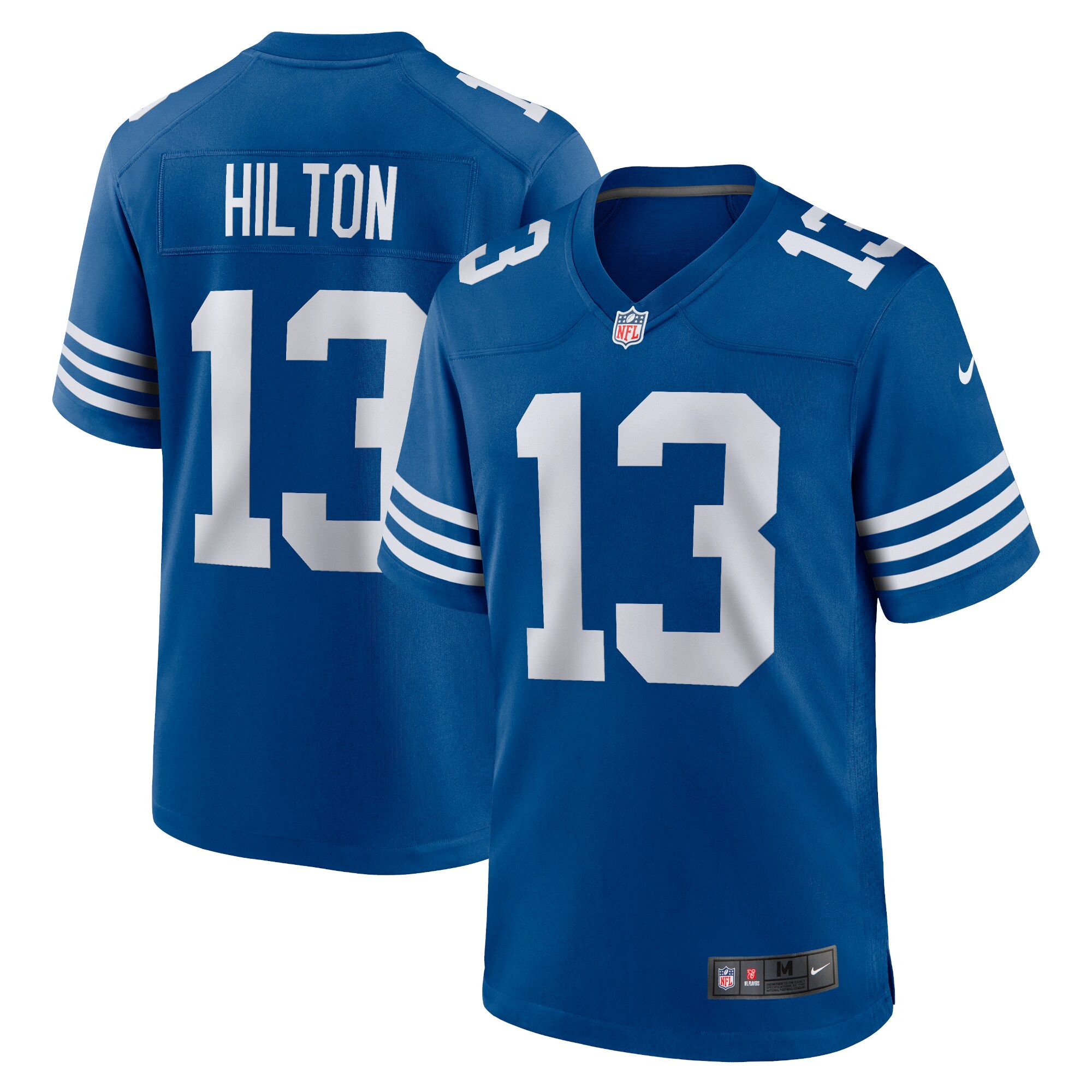 Men's  T.Y. Hilton Royal Indianapolis Colts Alternate Game Jersey