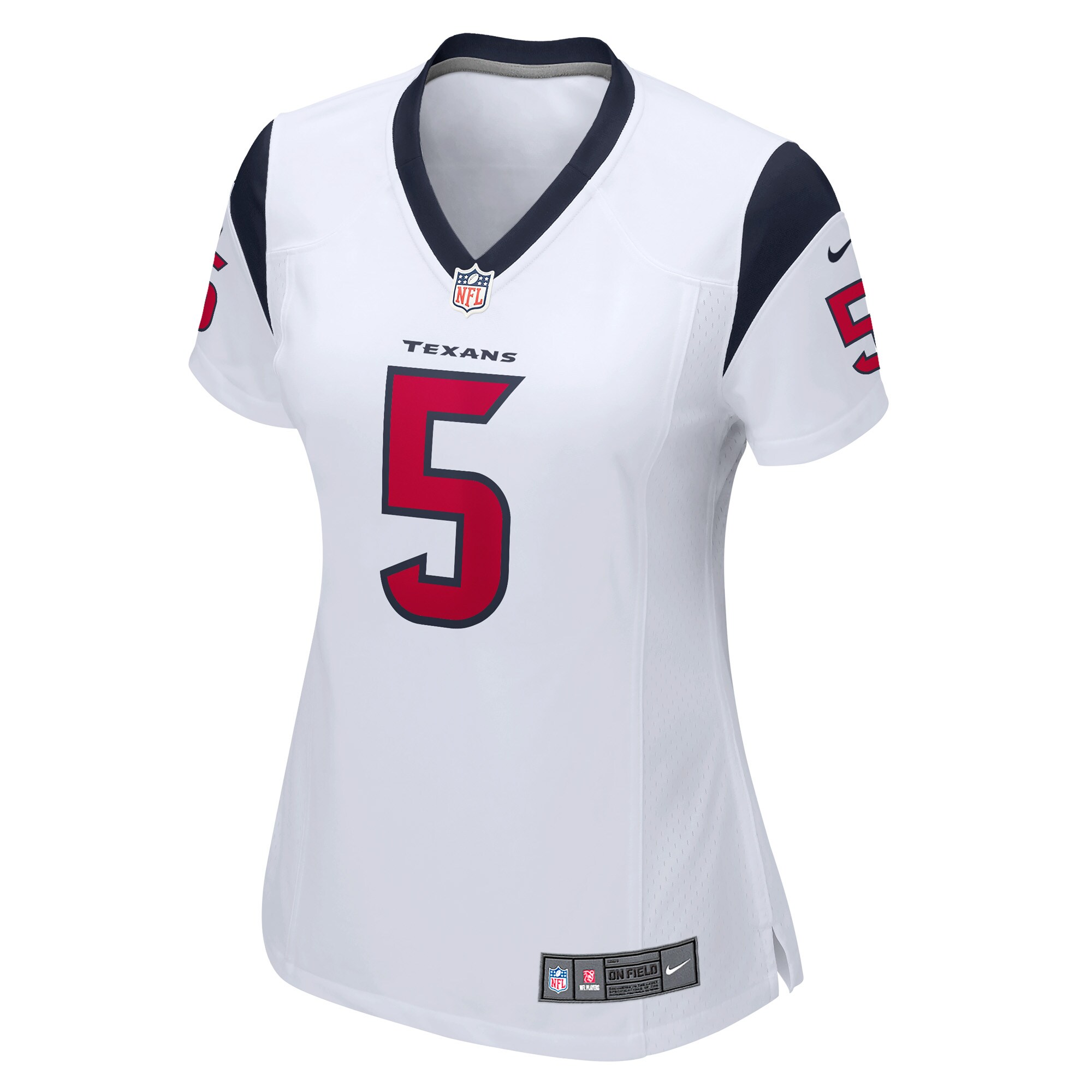 Jalen Pitre Houston Texans Women's Game Player Jersey - White
