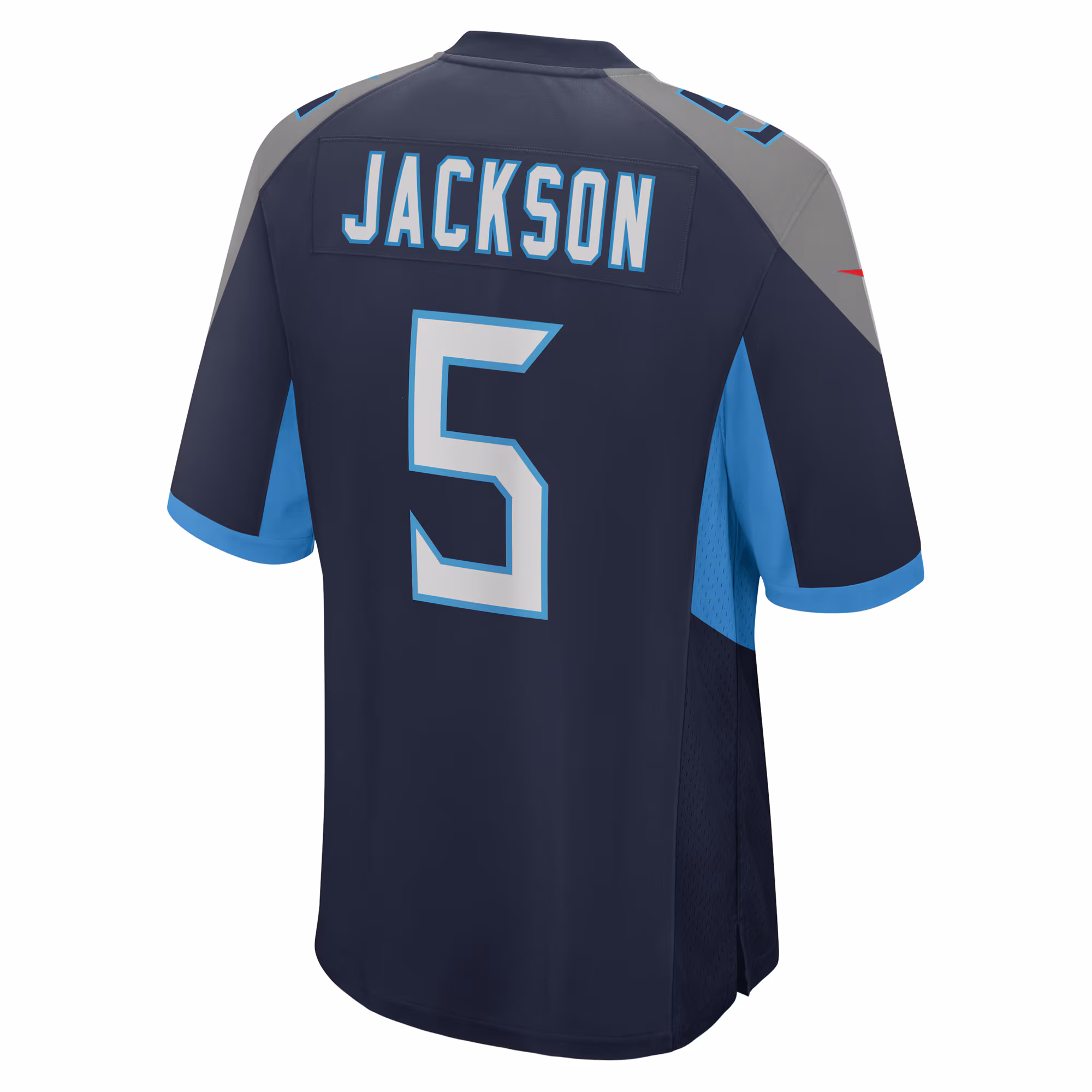 Kearis Jackson Tennessee Titans Team Game Jersey -  Navy