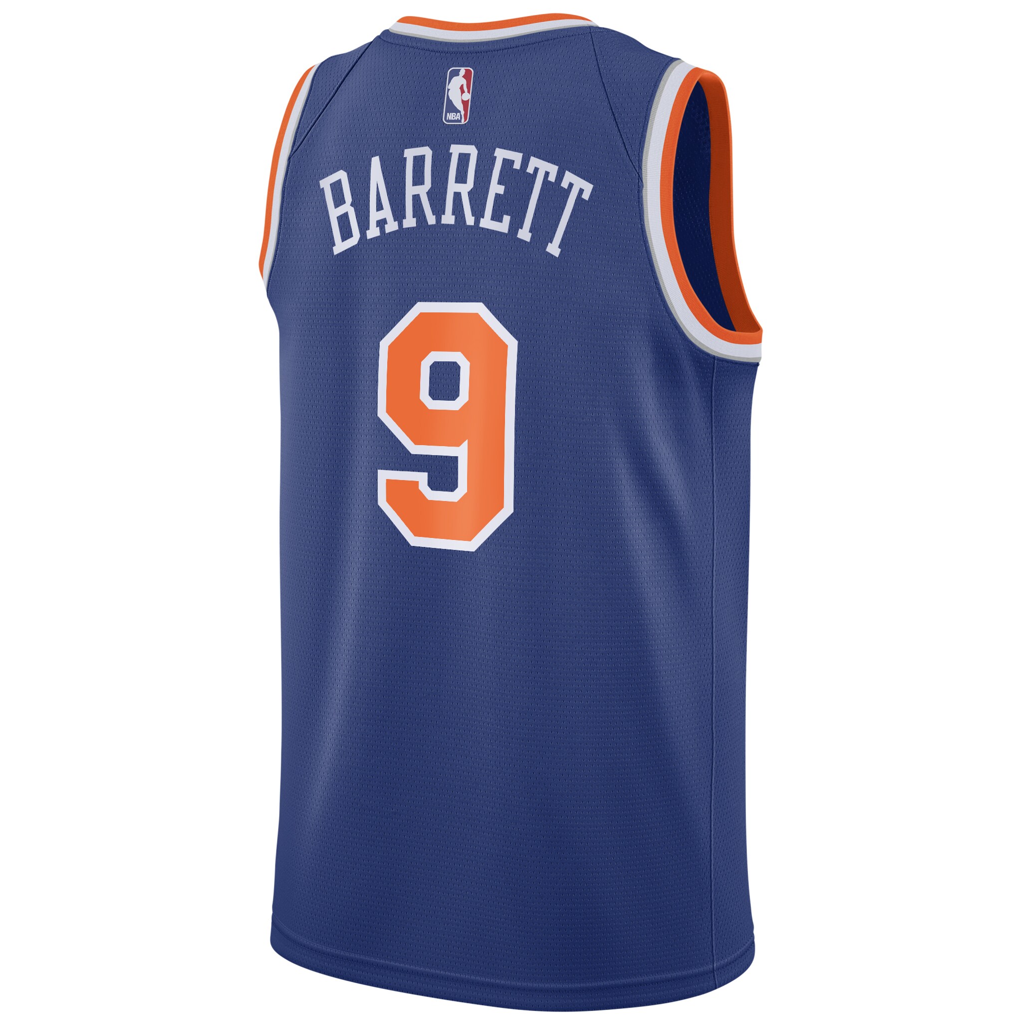 RJ Barrett New York Knicks Swingman Jersey Blue - Icon Edition