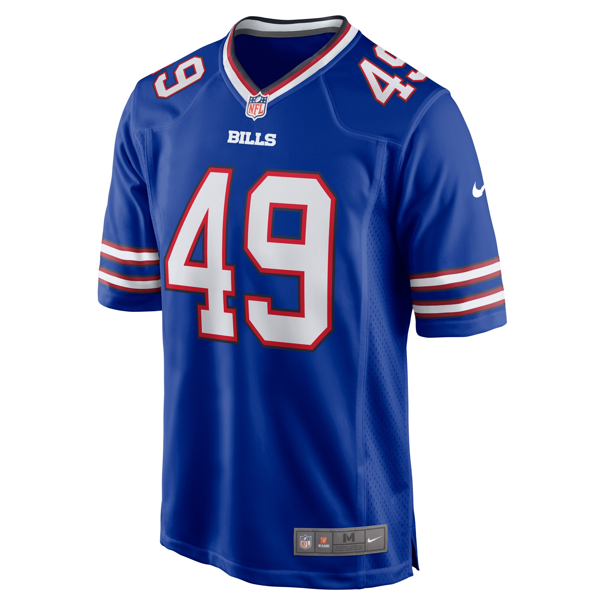 DaShaun White Buffalo Bills Team Game Jersey - Royal