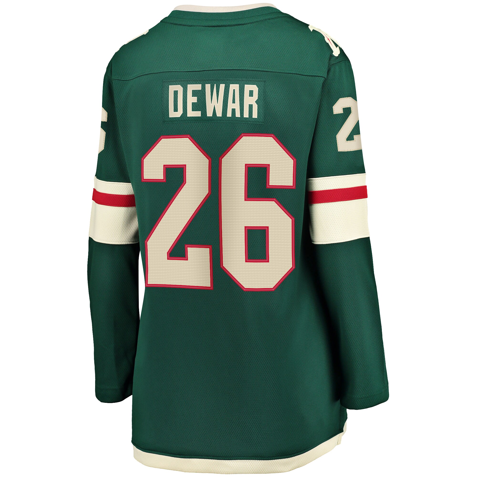 Connor Dewar Minnesota Wild Women's Home Breakaway Player Jersey - Green