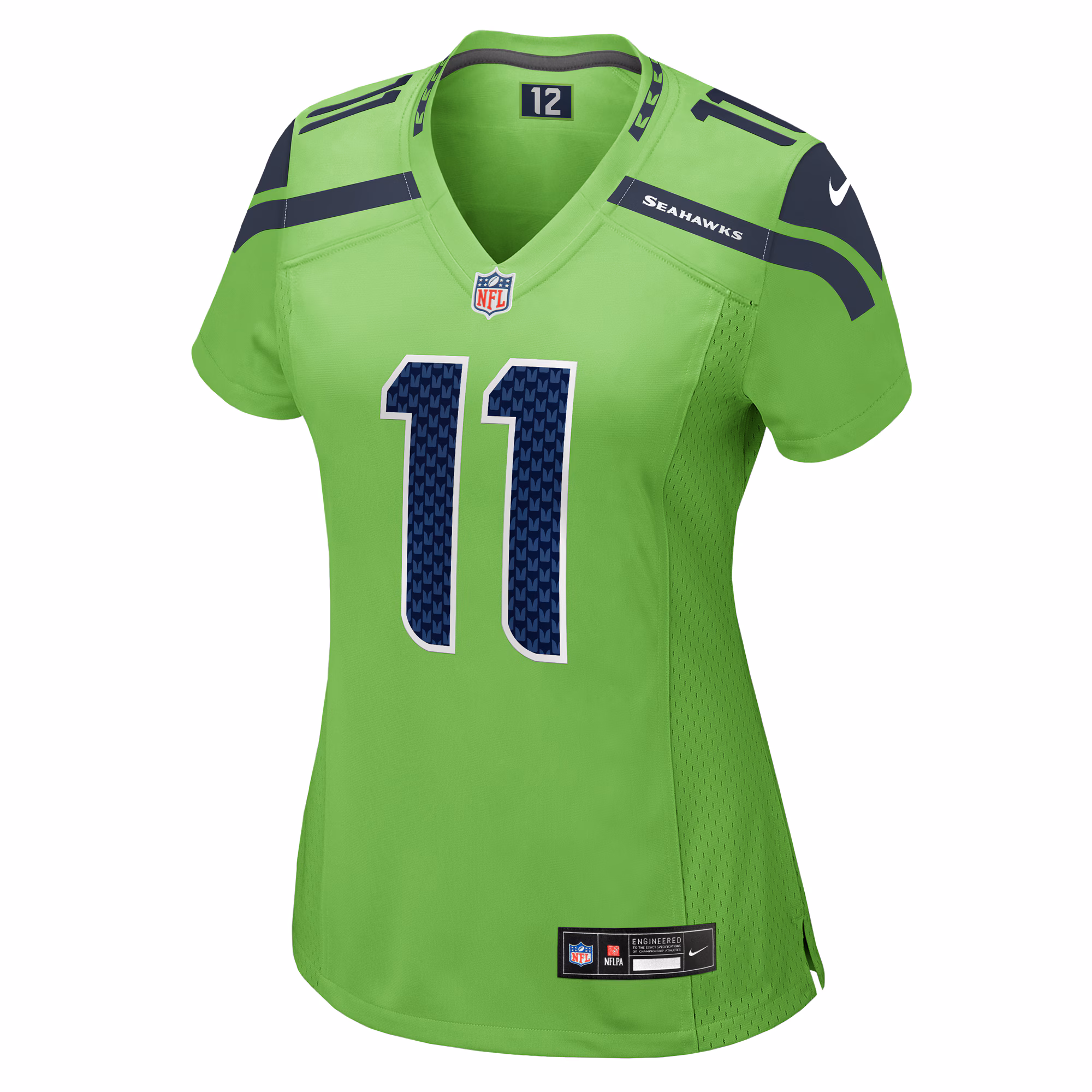 Jaxon Smith-Njigba Seattle Seahawks Women's  Game Jersey - Neon Green