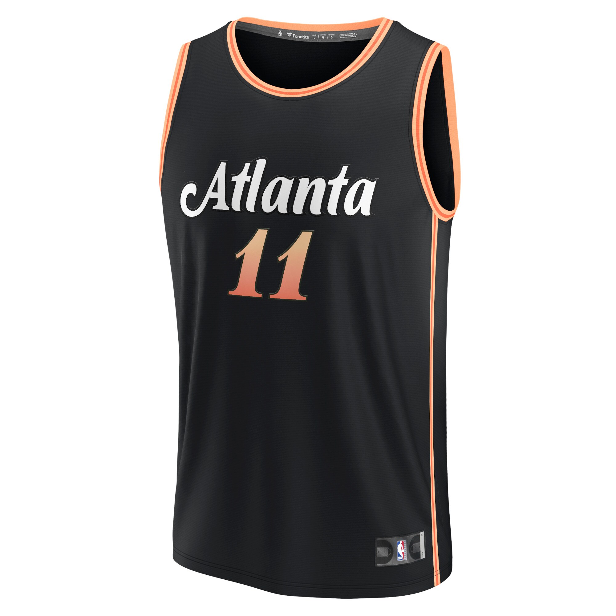 Trae Young Atlanta Hawks  Youth 2022/23 Fastbreak Jersey - City Edition - Black