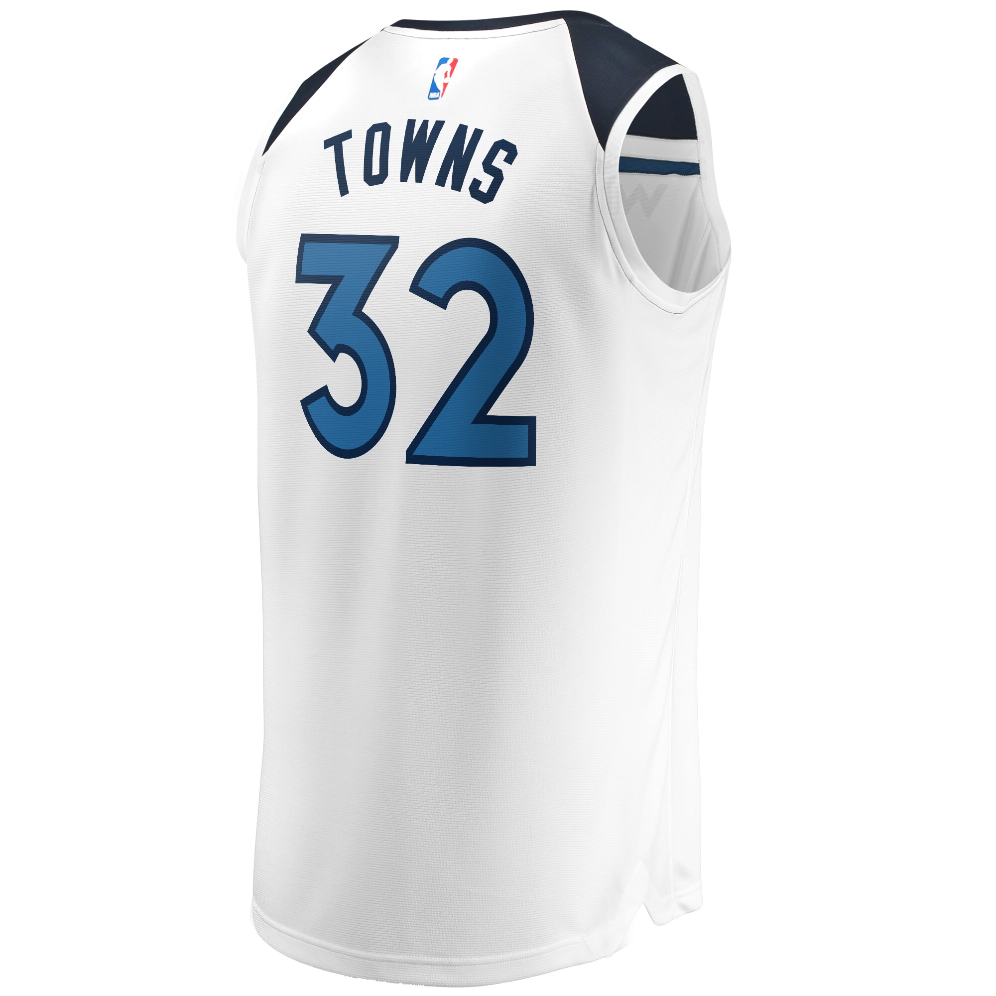 Karl-Anthony Towns Minnesota Timberwolves  Youth Fast Break Replica Player Jersey - Association Edition - White