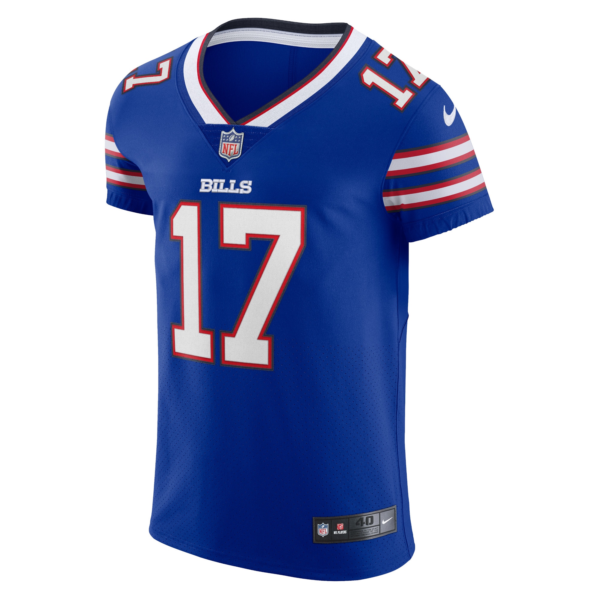 Josh Allen #17 Buffalo Bills Vapor Elite Player Jersey - Royal