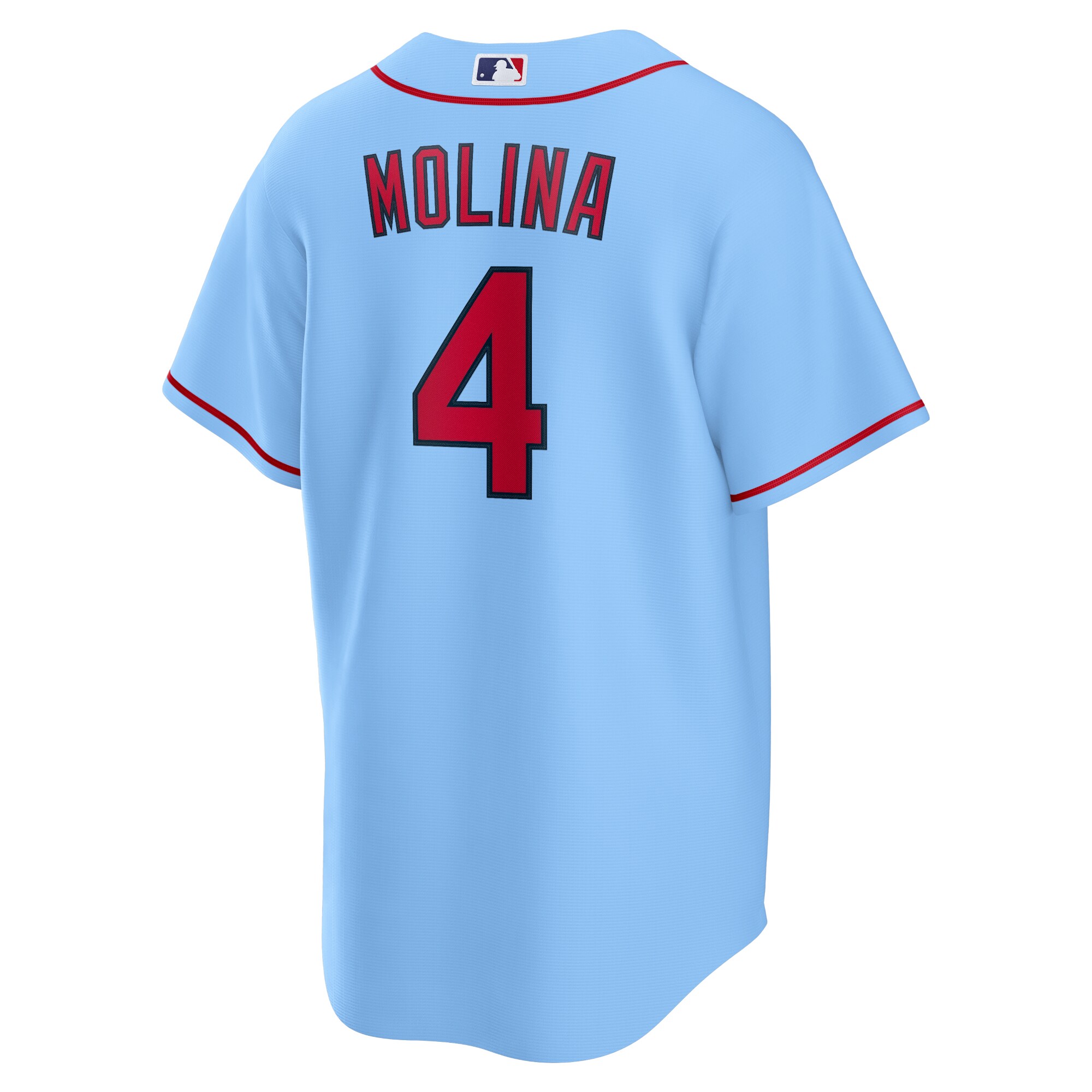 Yadier Molina St.Louis Cardinals  Alternate Replica Player Name Jersey - Light Blue