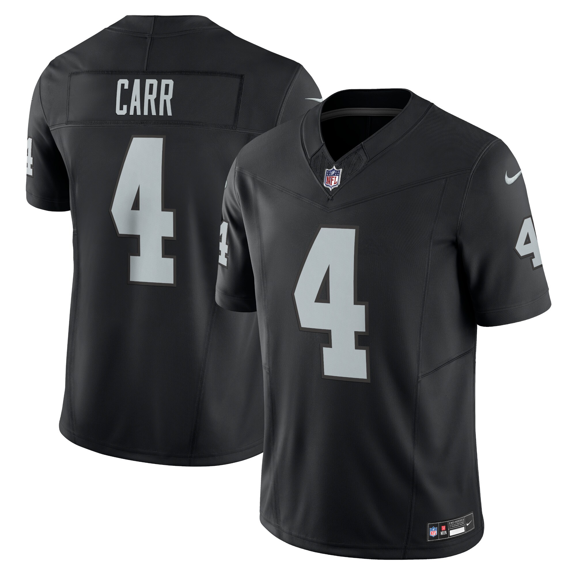 Derek Carr Las Vegas Raiders  Vapor F.U.S.E. Limited Jersey - Black