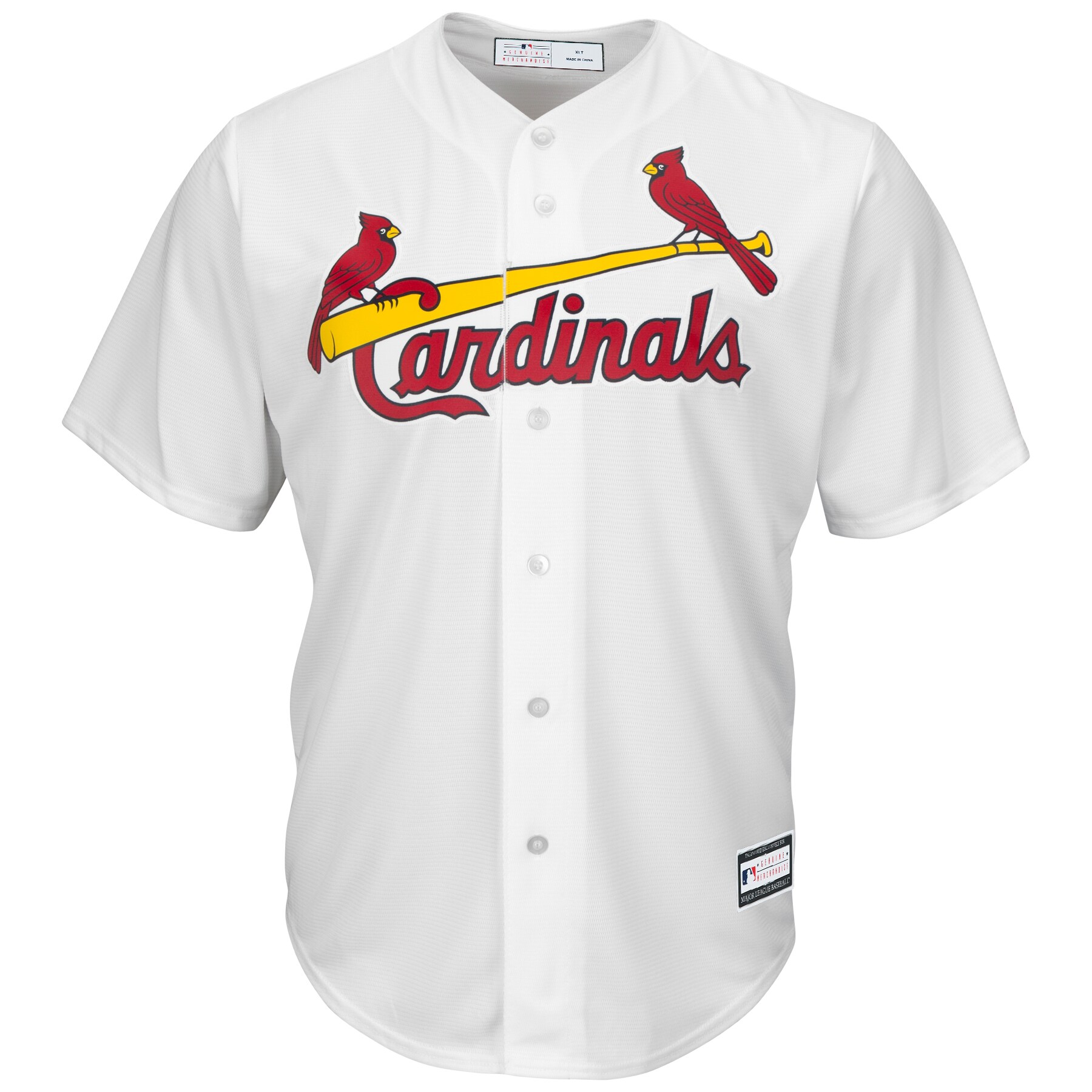 Yadier Molina St.Louis Cardinals Big & Tall Replica Player Jersey - White