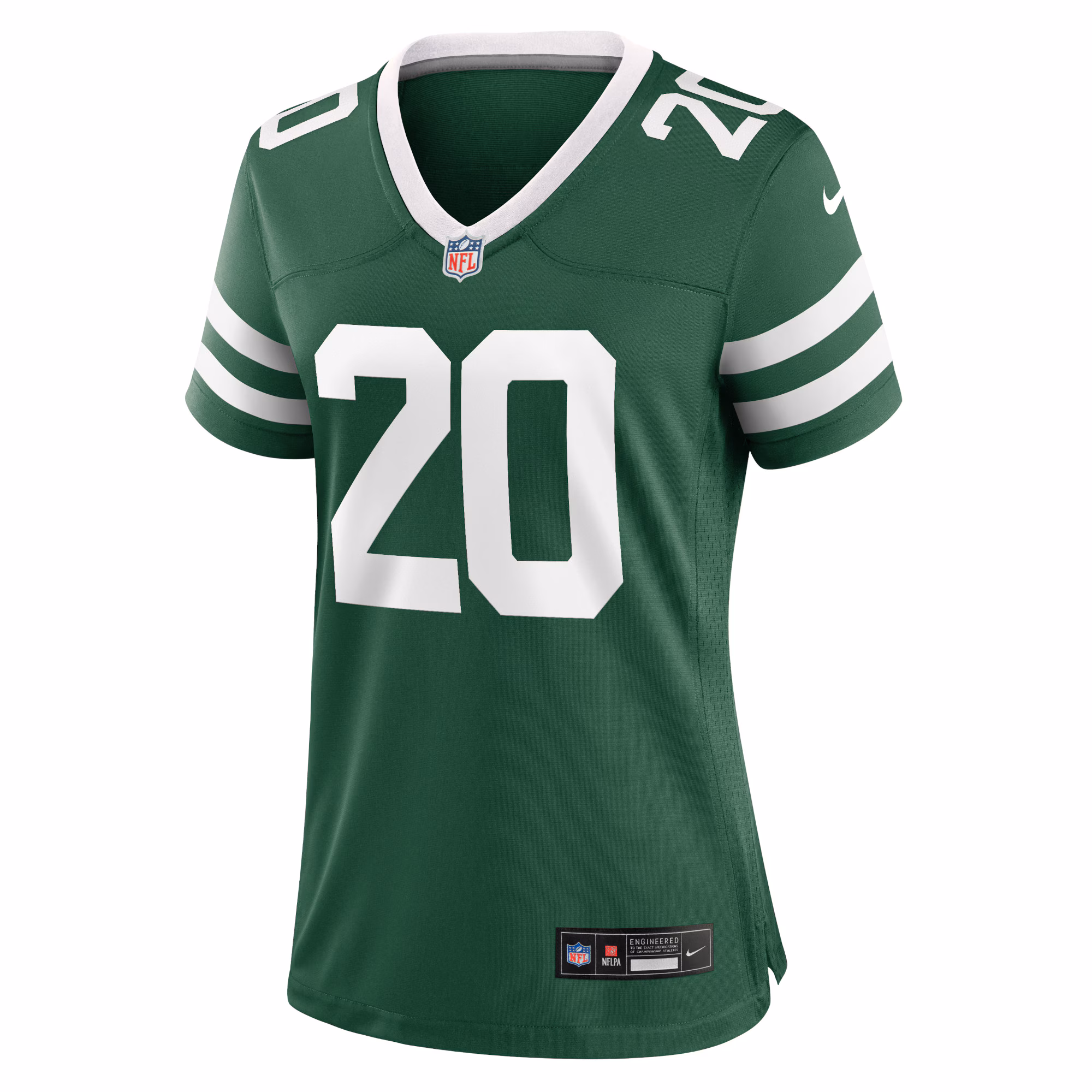 Breece Hall New York Jets Women's Game Jersey - Legacy White
