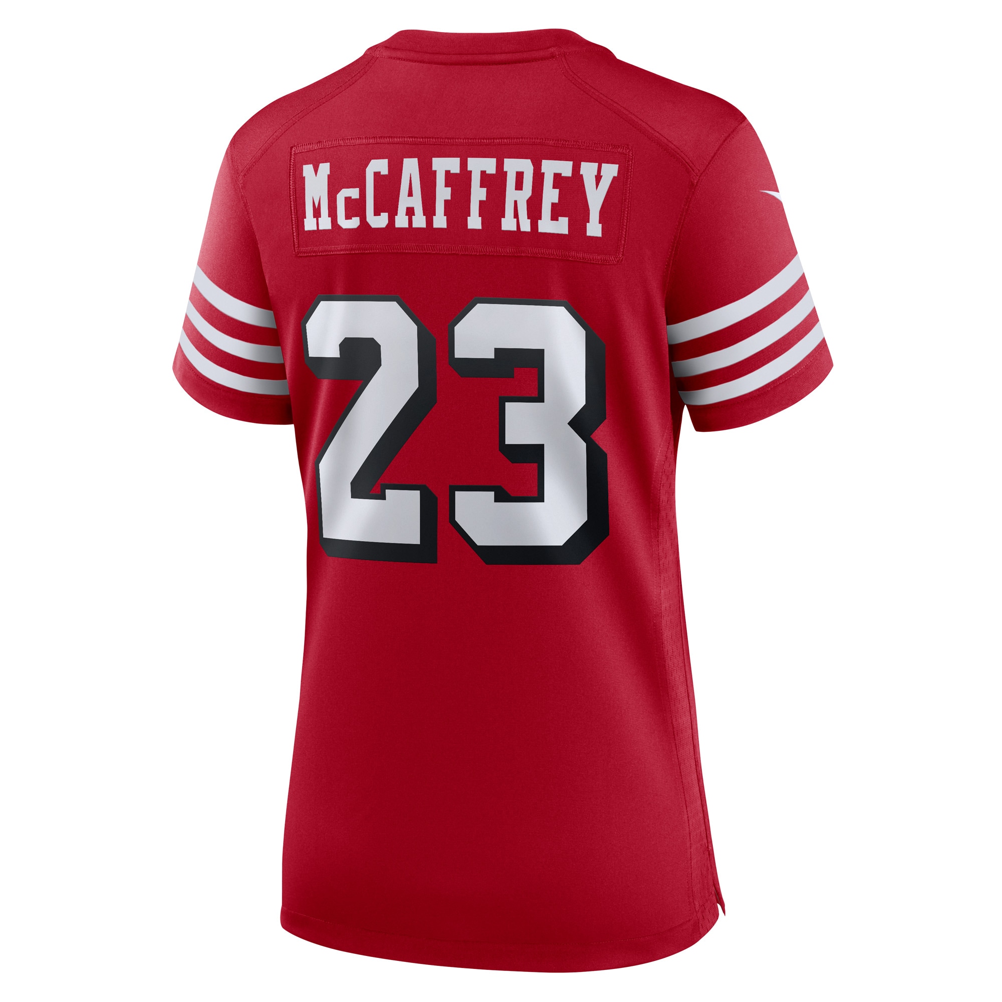 Christian McCaffrey San Francisco 49ers  Women's Alternate Game Player Jersey - Scarlet