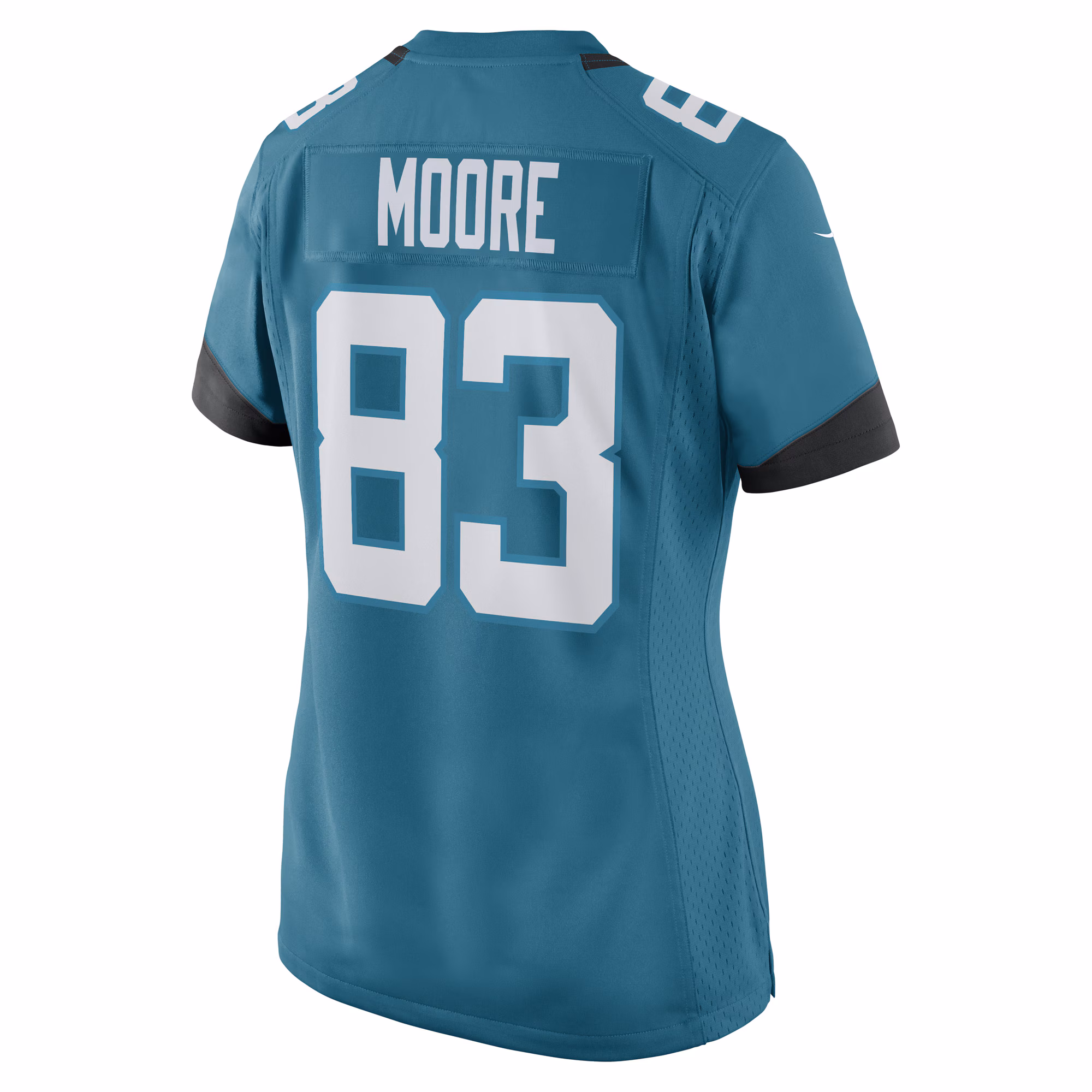 Jaylon Moore Jacksonville Jaguars Women's Game Player Jersey - Teal