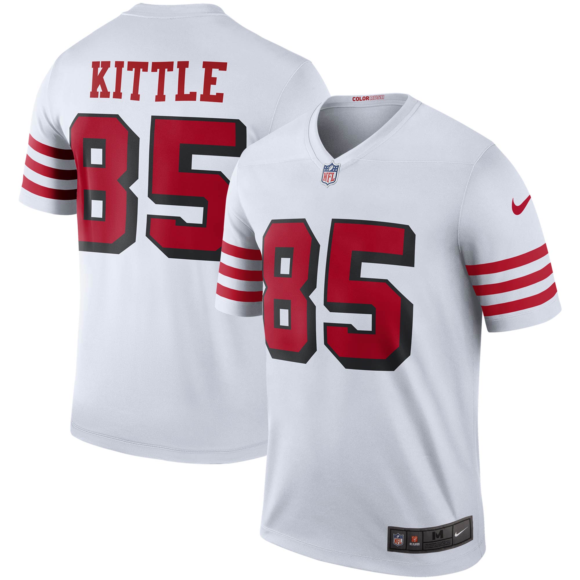George Kittle San Francisco 49ers  Color Rush Legend Jersey - White