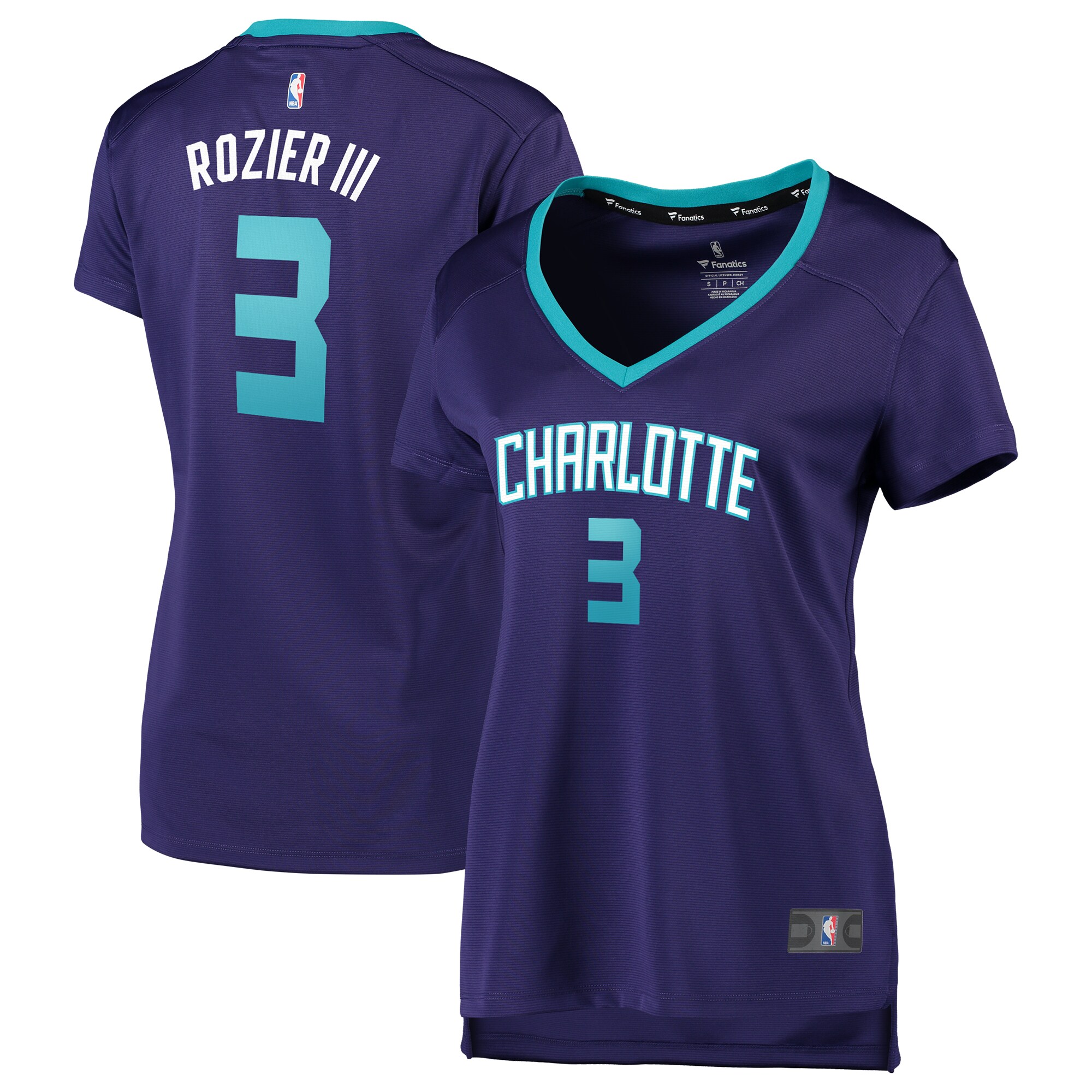 Terry Rozier Charlotte Hornets  Women's Fast Break Replica Jersey Purple - Statement Edition