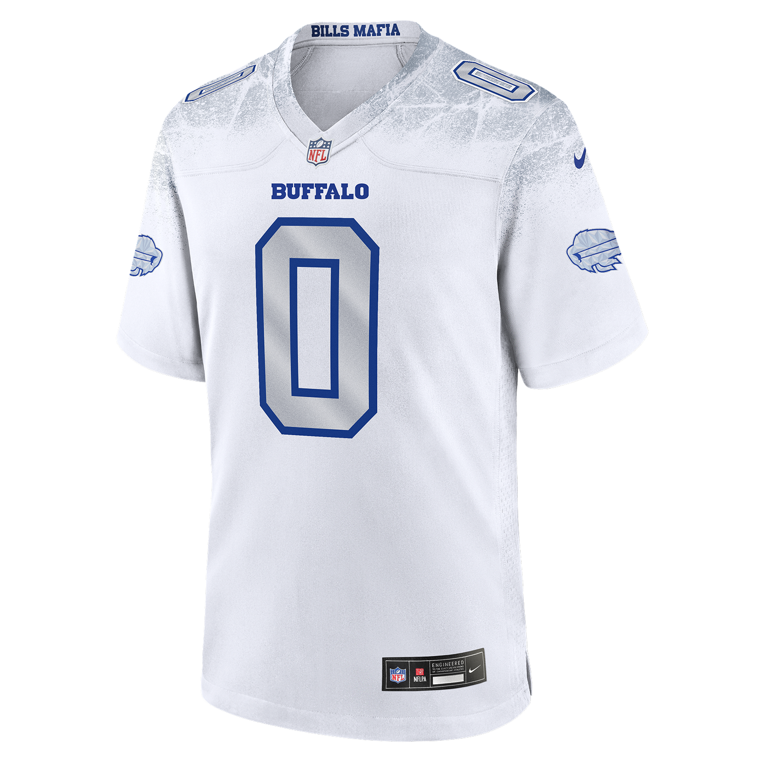 Men's Keon Coleman #0 Buffalo Bills Dri-FIT Rivalries Collection Limited Jersey-White