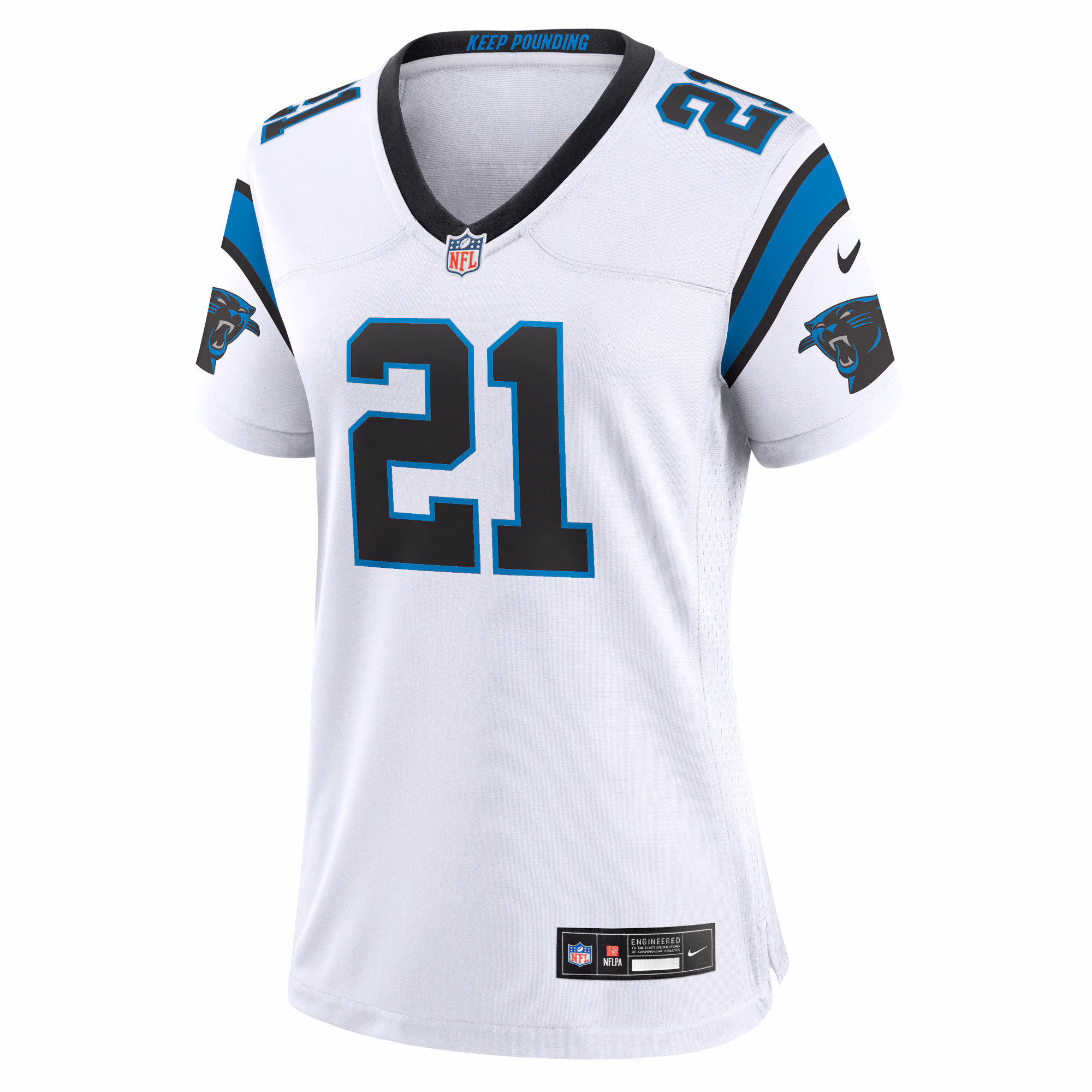 Jeremy Chinn Carolina Panthers Women's Player Jersey - White