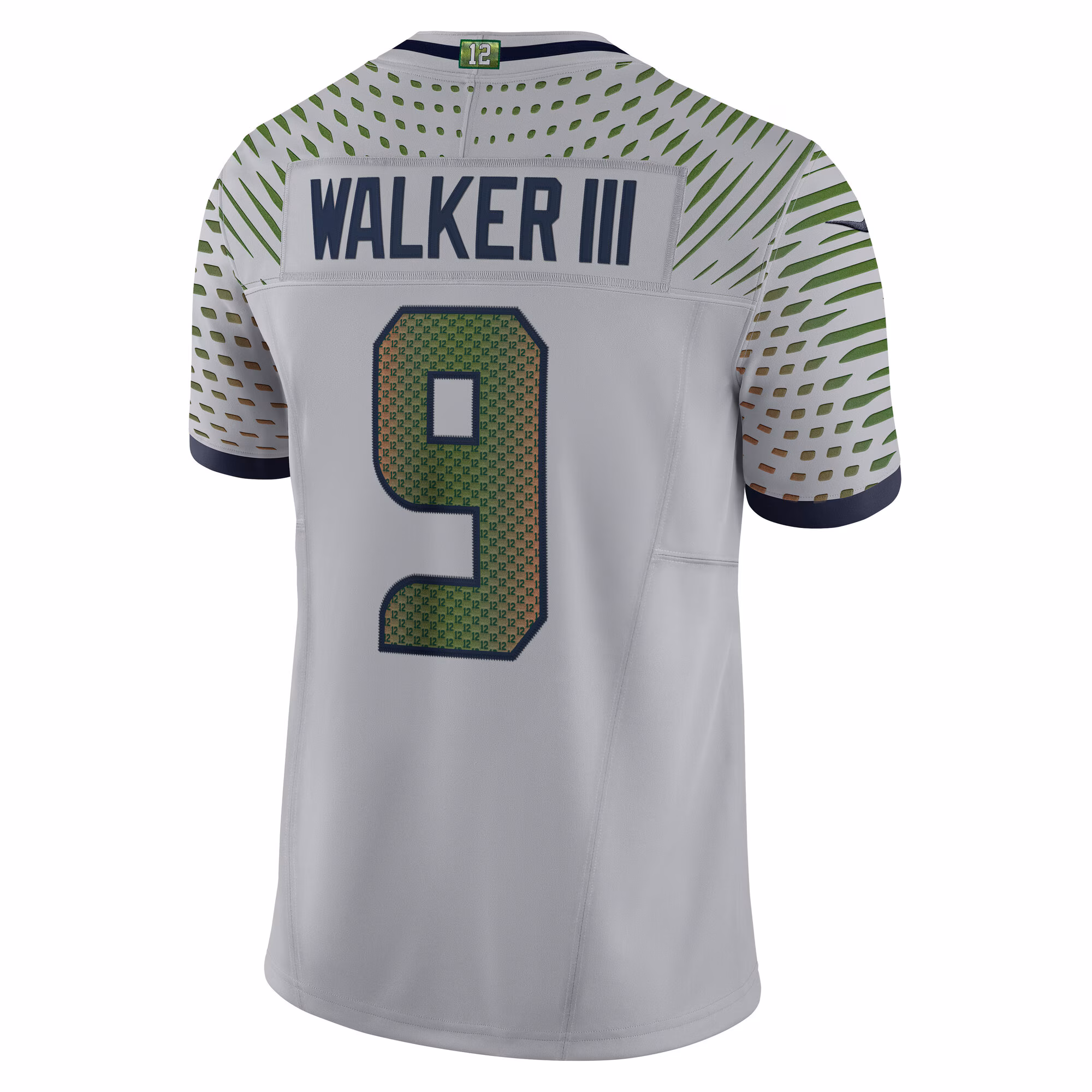 Kenneth Walker III #9 Seattle Seahawks 2025 Rivalries Collection Limited Jersey - Wolf Gray
