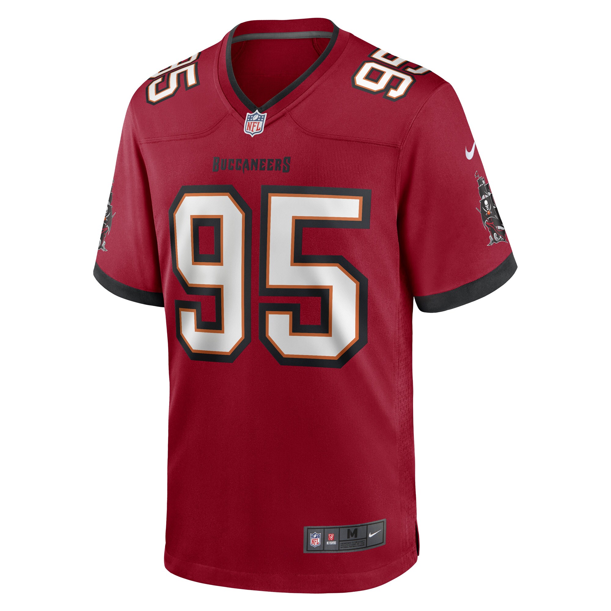 Deadrin Senat Tampa Bay Buccaneers  Game Player Jersey - Red