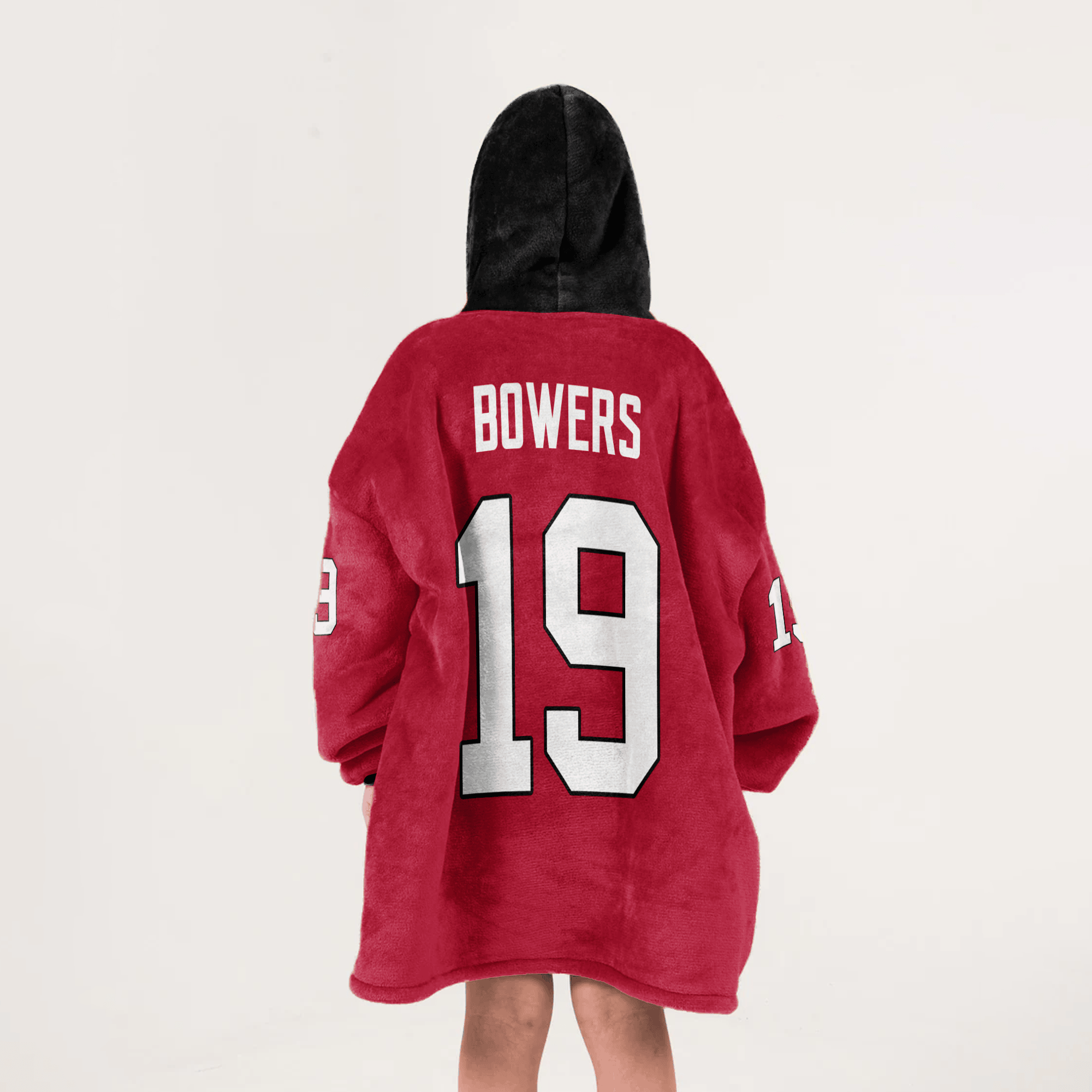 Kid B.B 19 Georgia Football Unisex Blanket Hoodie