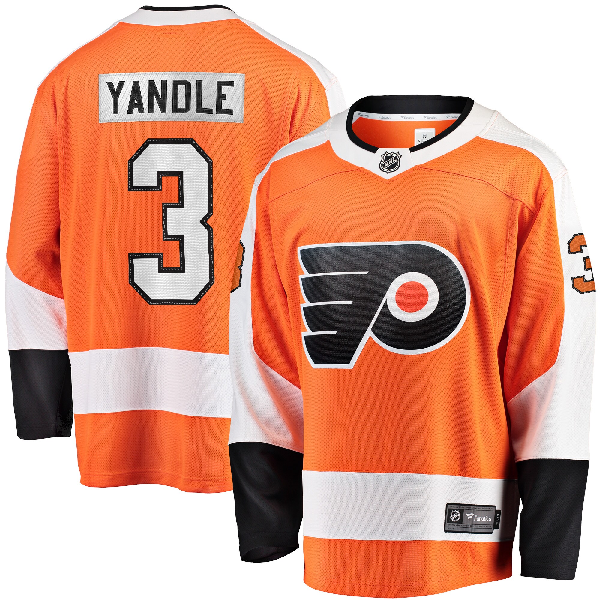 Keith Yandle Philadelphia Flyers Home Breakaway Player Jersey - Orange