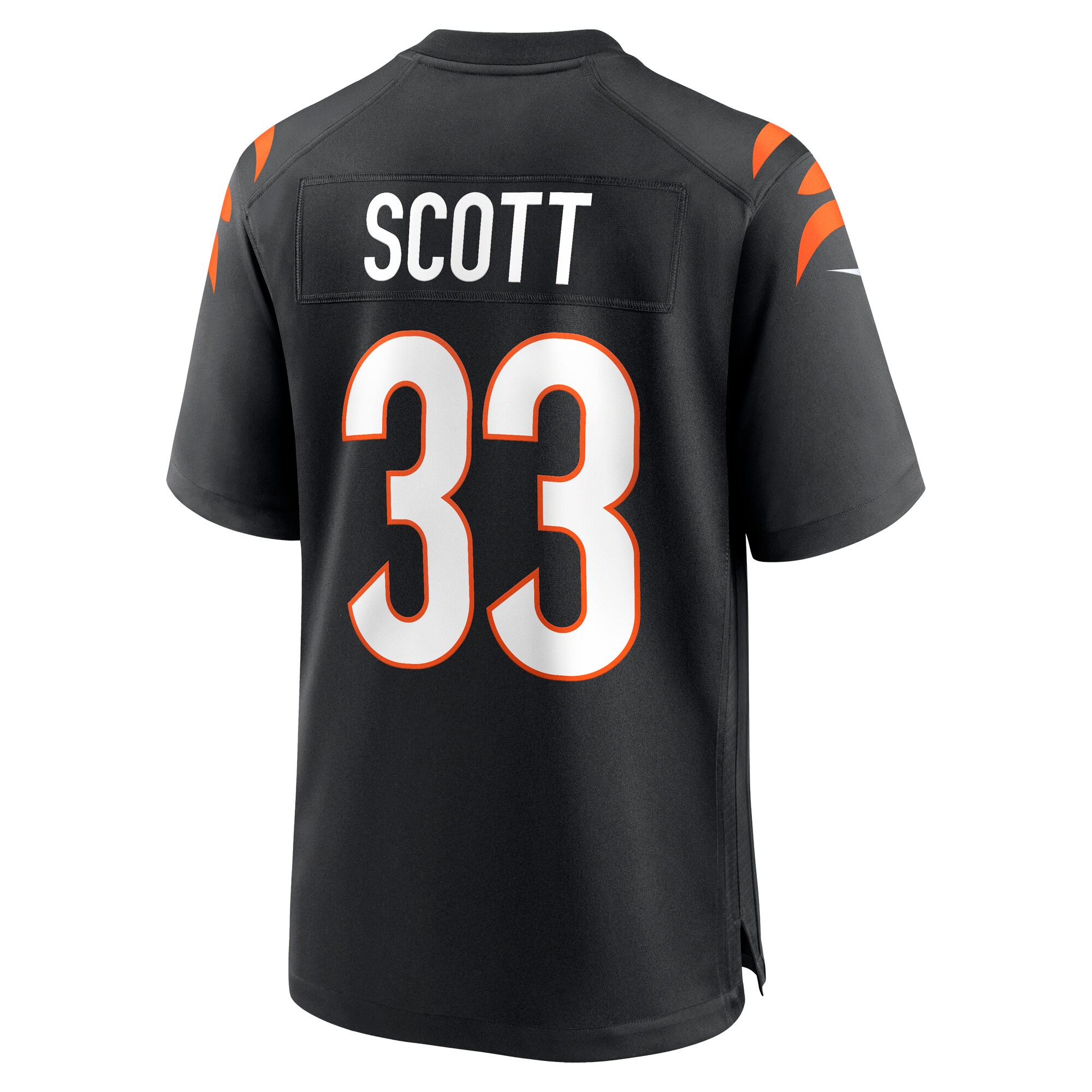 Nick Scott Cincinnati Bengals Game Player Jersey - Black