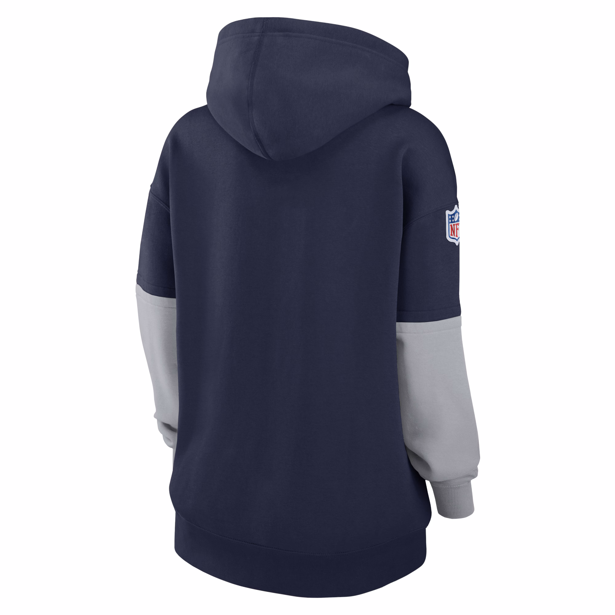 Dallas Cowboys Women's 2024 Sideline Essential Fleece Pullover Hoodie - Navy