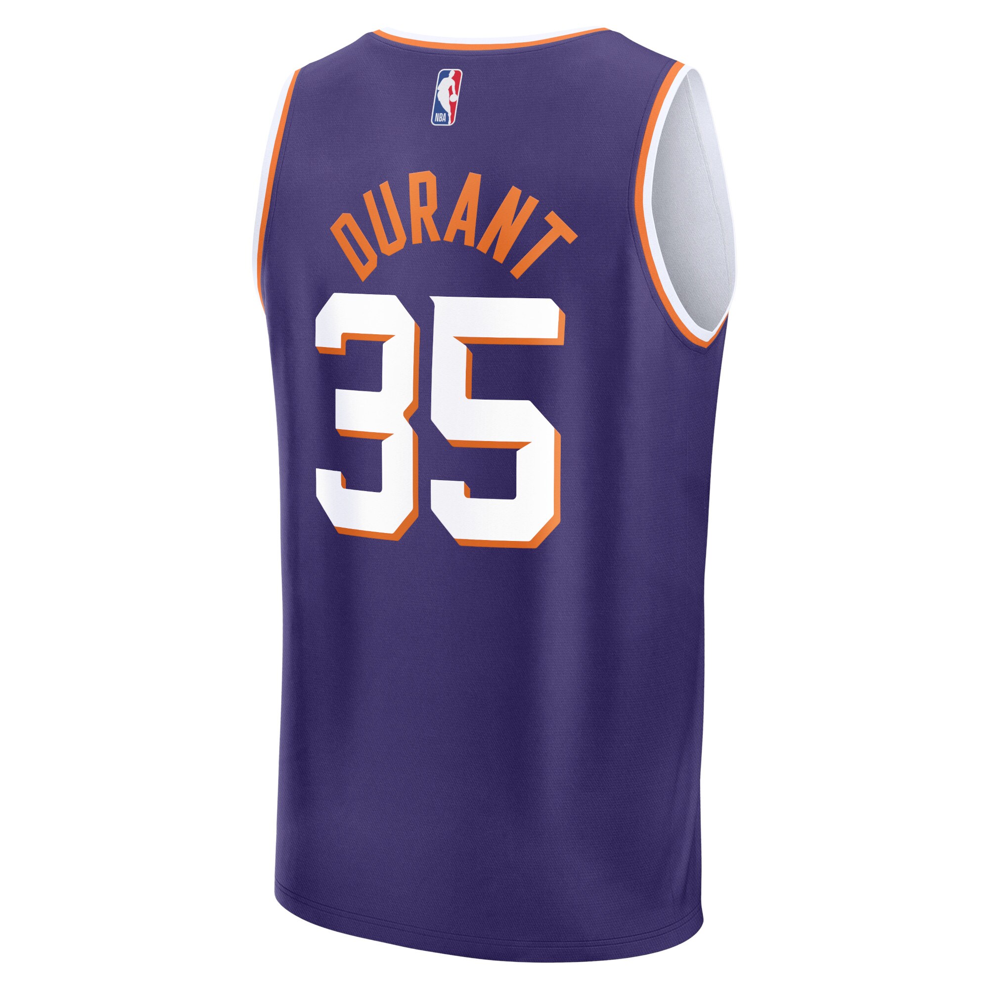 Men's Phoenix Suns Kevin Durant  Purple 2023/24 Fast Break Replica Jersey - Icon Edition