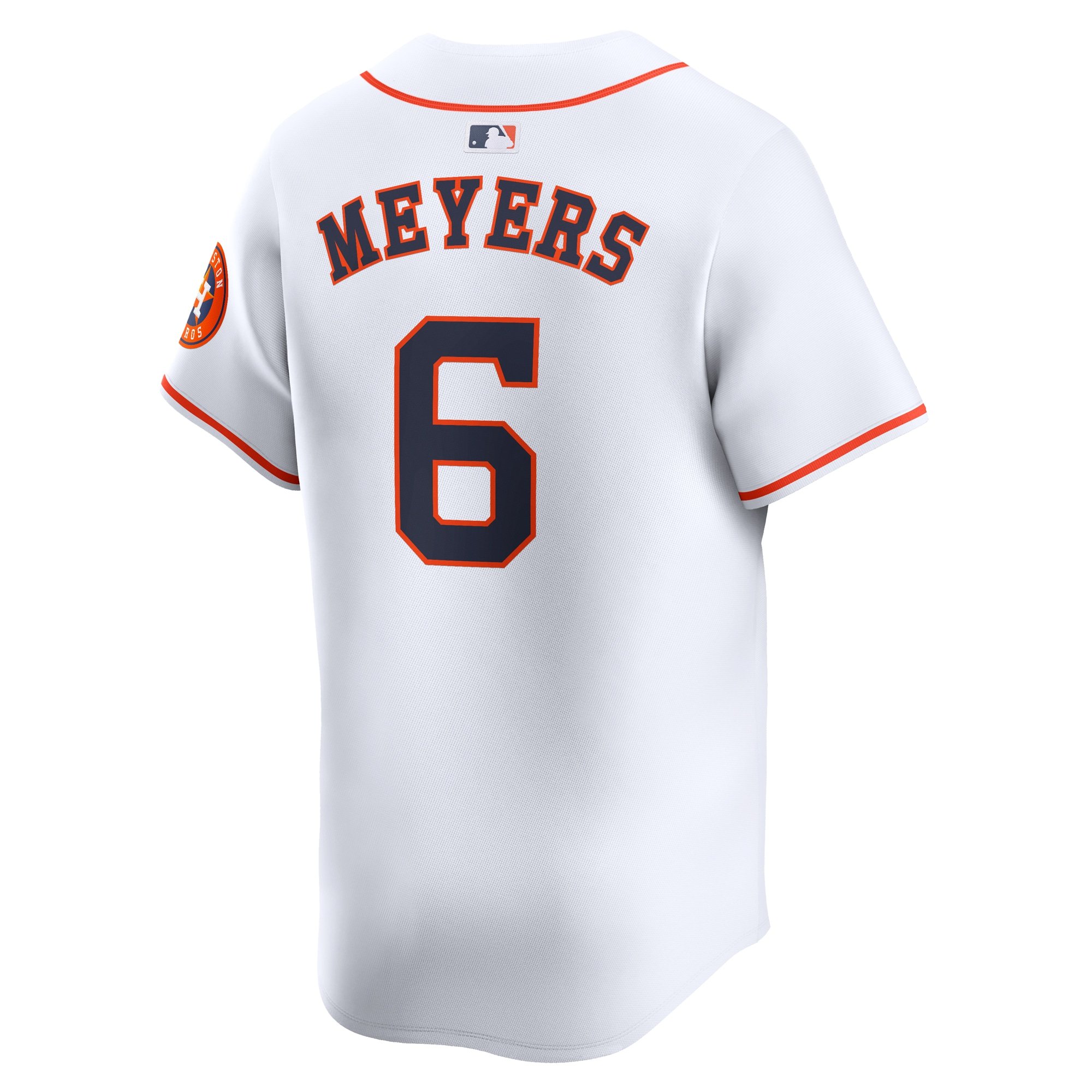 Men's Houston Astros Jake Meyers  White Home Limited Player Jersey