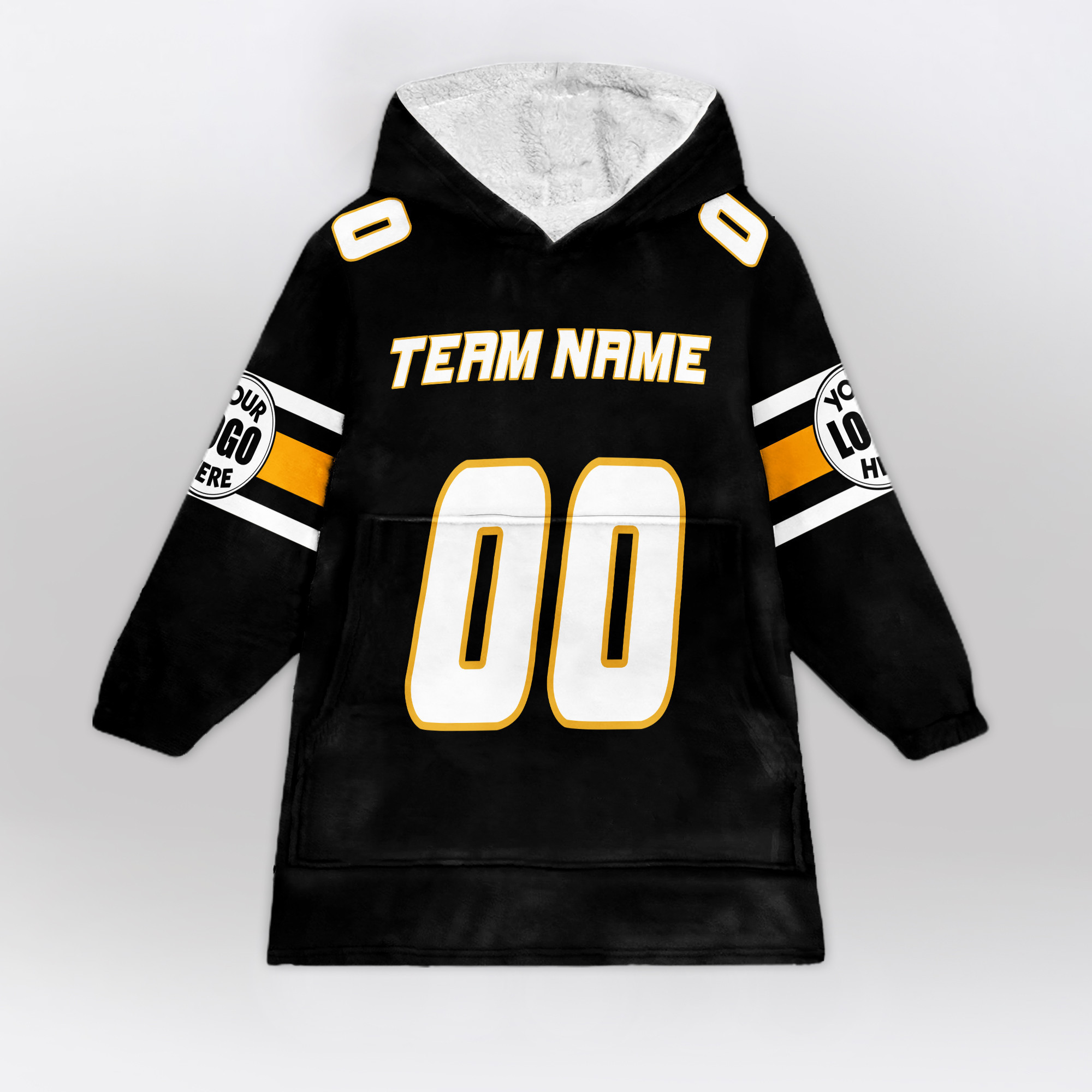 Adult Custom Blanket Hoodie Missouri Inspired Color