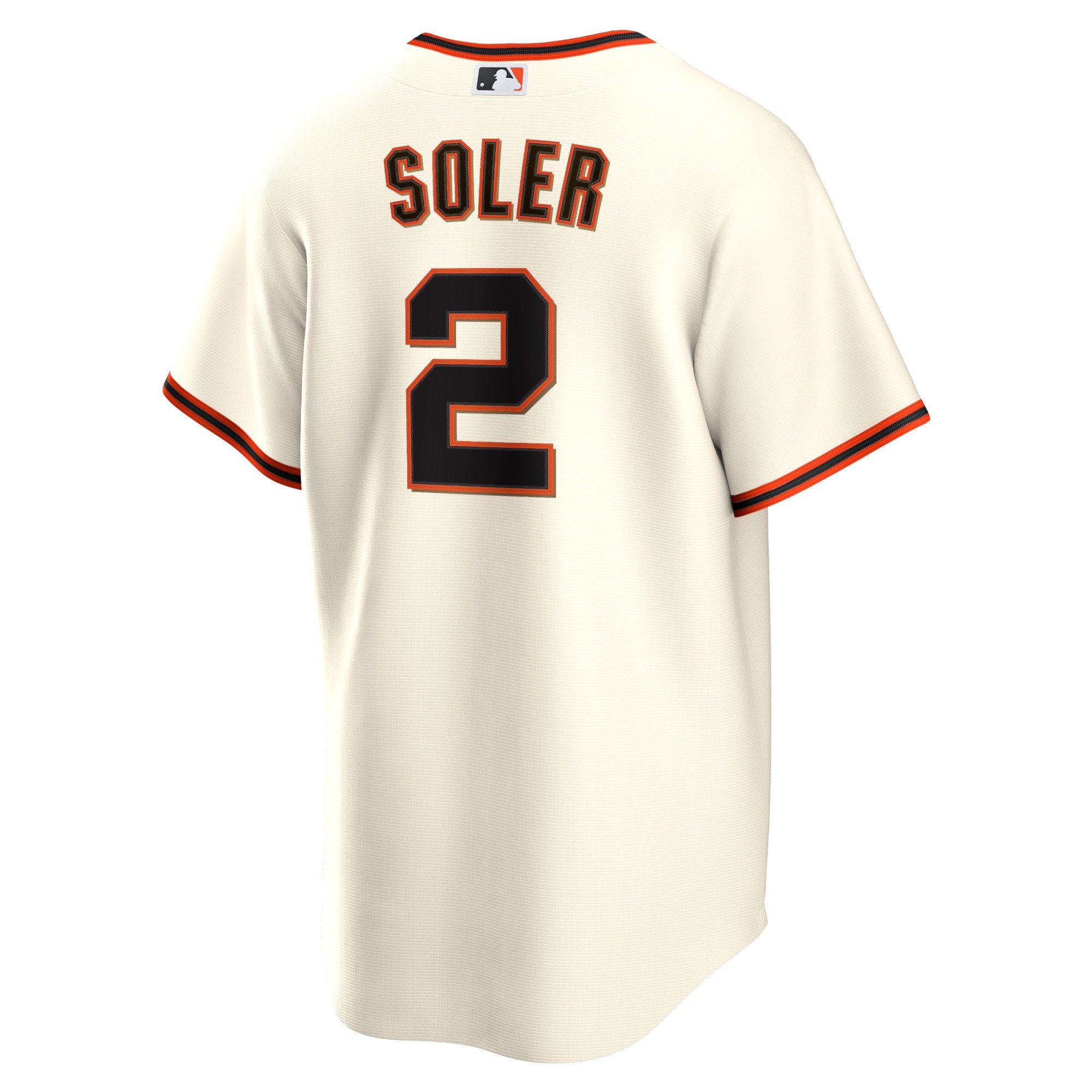 Men's San Francisco Giants Jorge Soler  Cream Home Replica Player Jersey