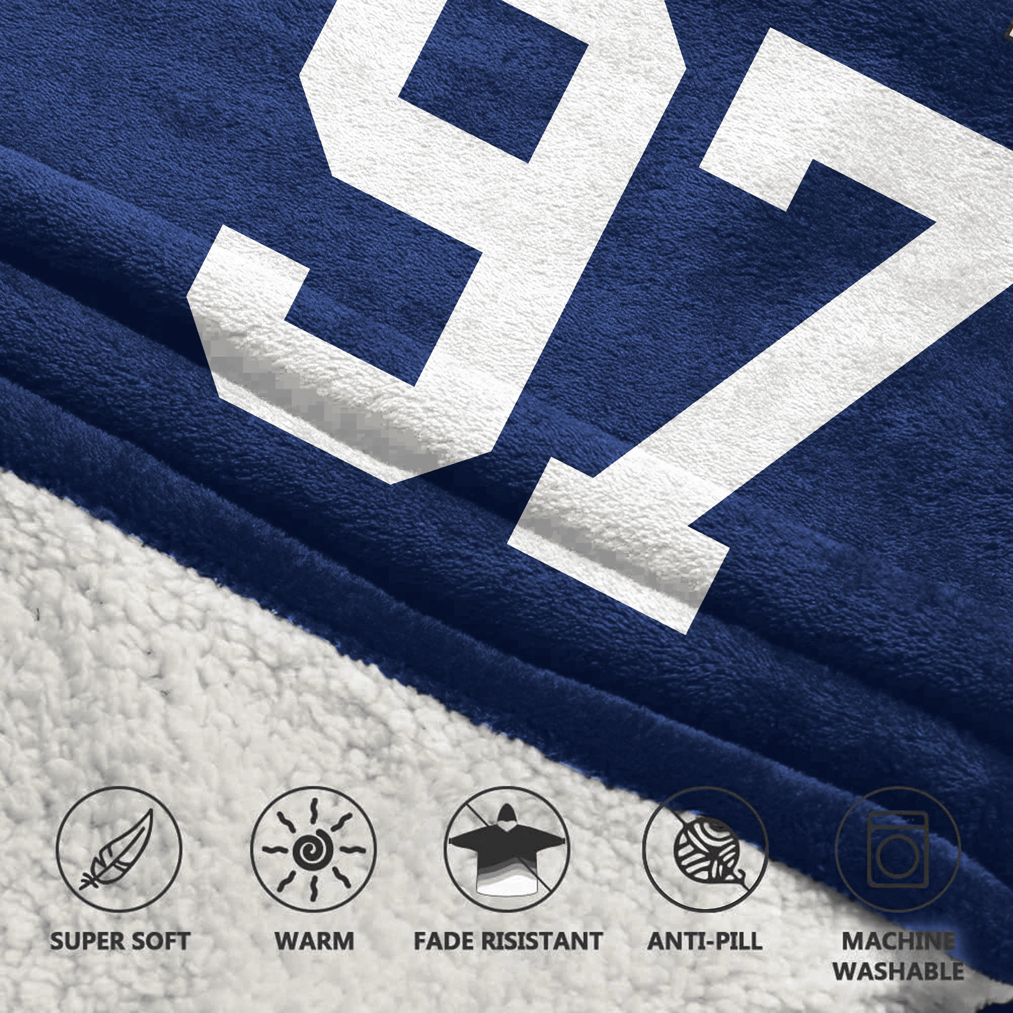 Kid D.L 97 Captain New York G Football Unisex Blanket Hoodie