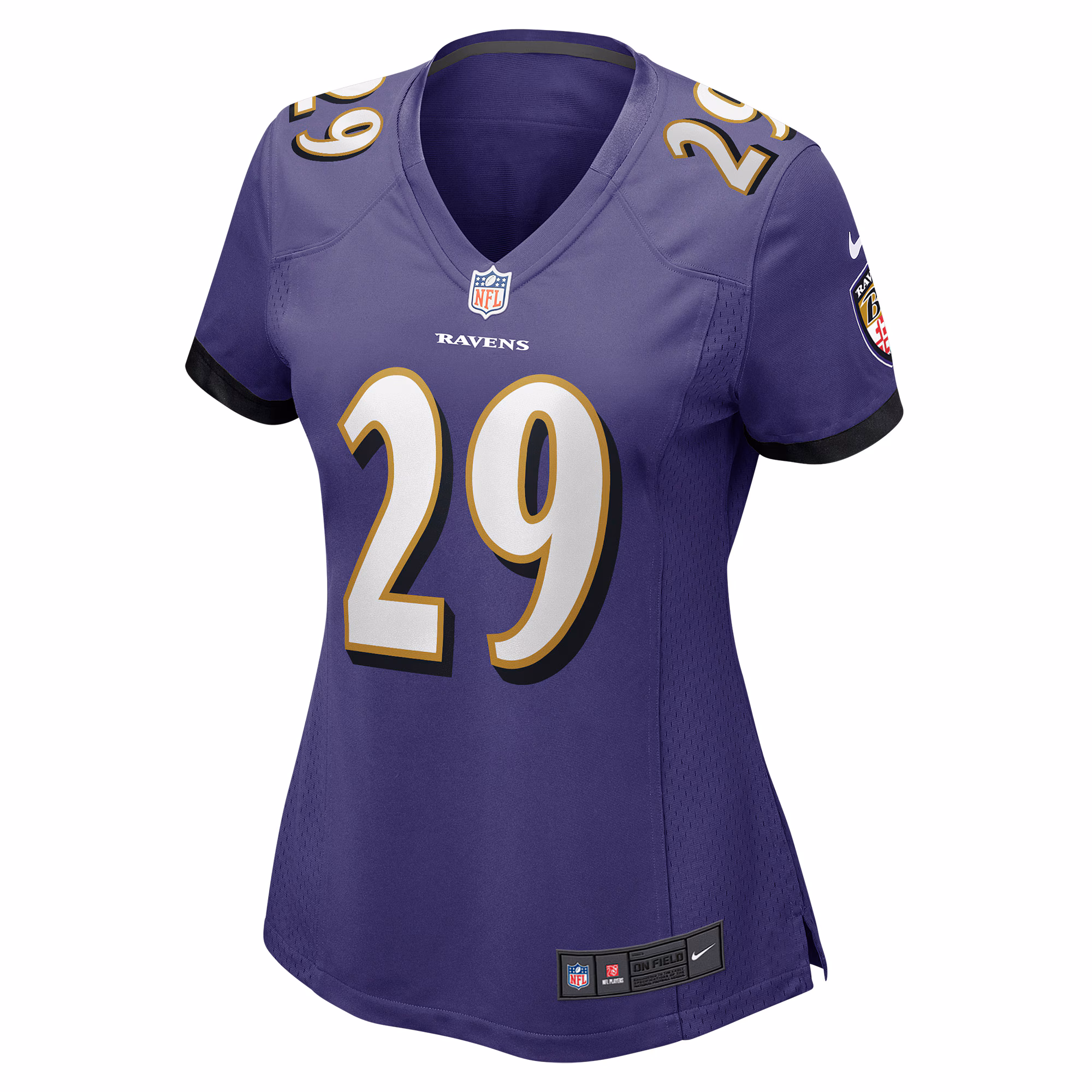 Ar'Darius Washington Baltimore Ravens Women's Player Game Jersey - Purple