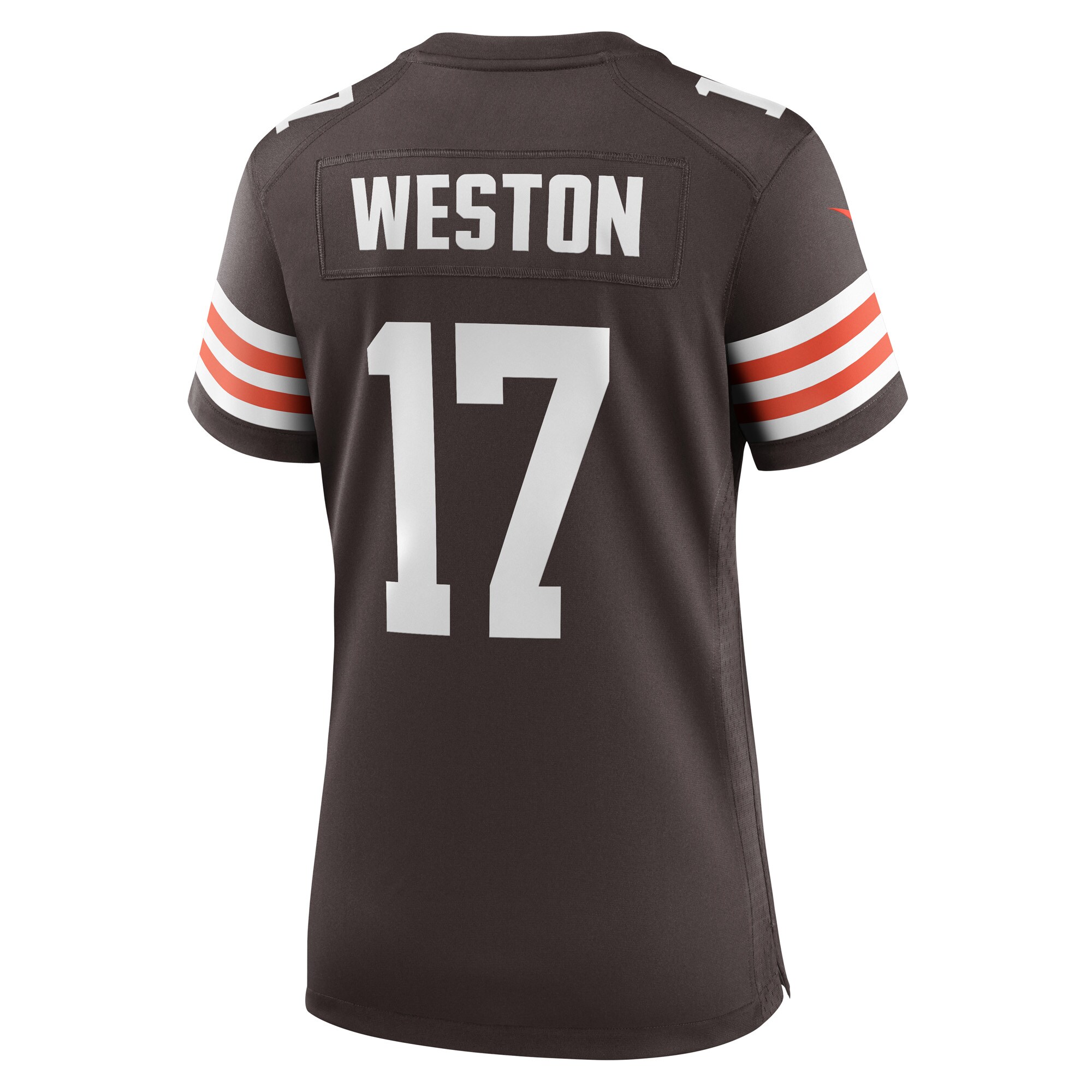 Isaiah Weston Cleveland Browns  Women's Game Player Jersey - Brown