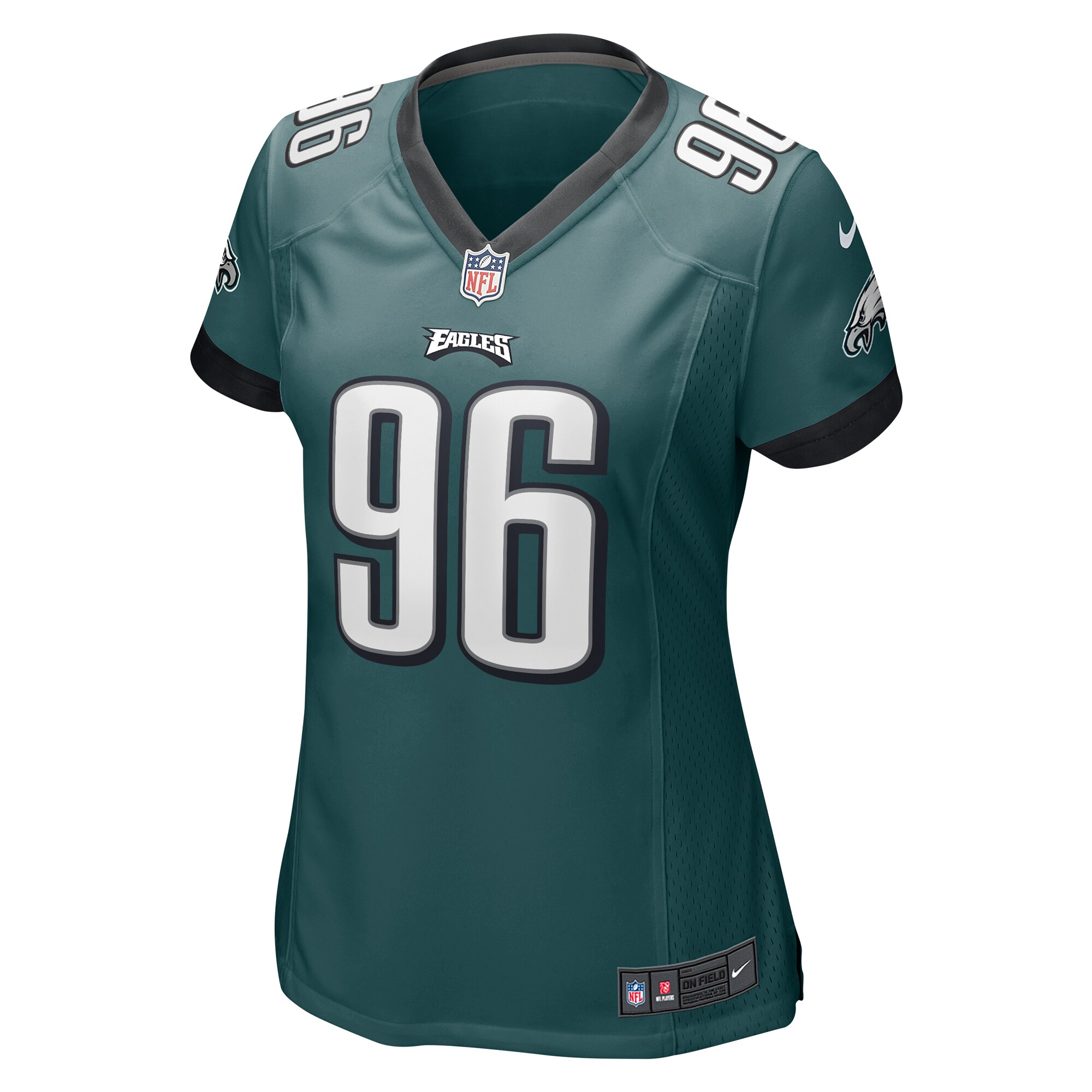 Derek Barnett Philadelphia Eagles  Women's Game Jersey - Midnight Green