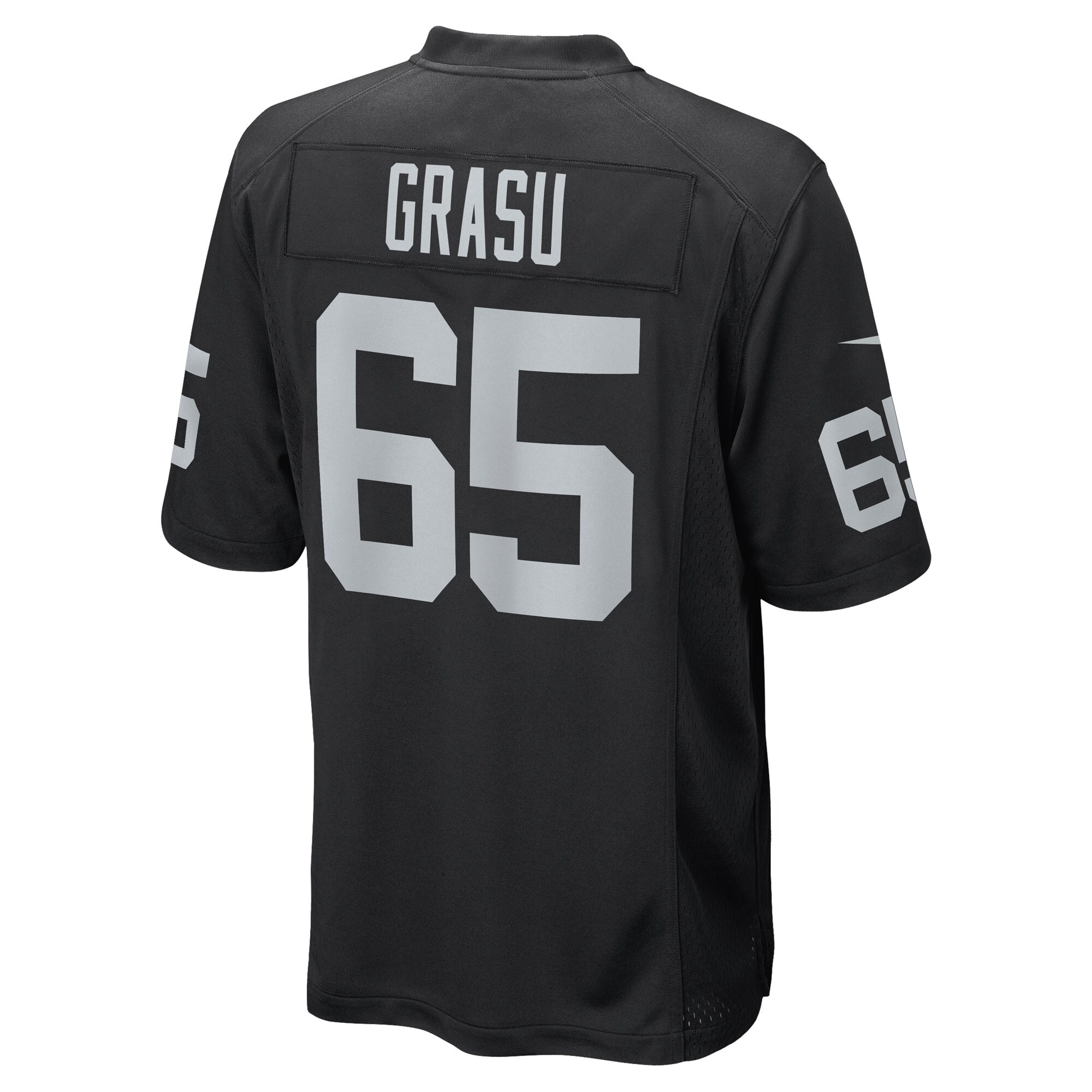 Hroniss Grasu Las Vegas Raiders Game Player Jersey - Black